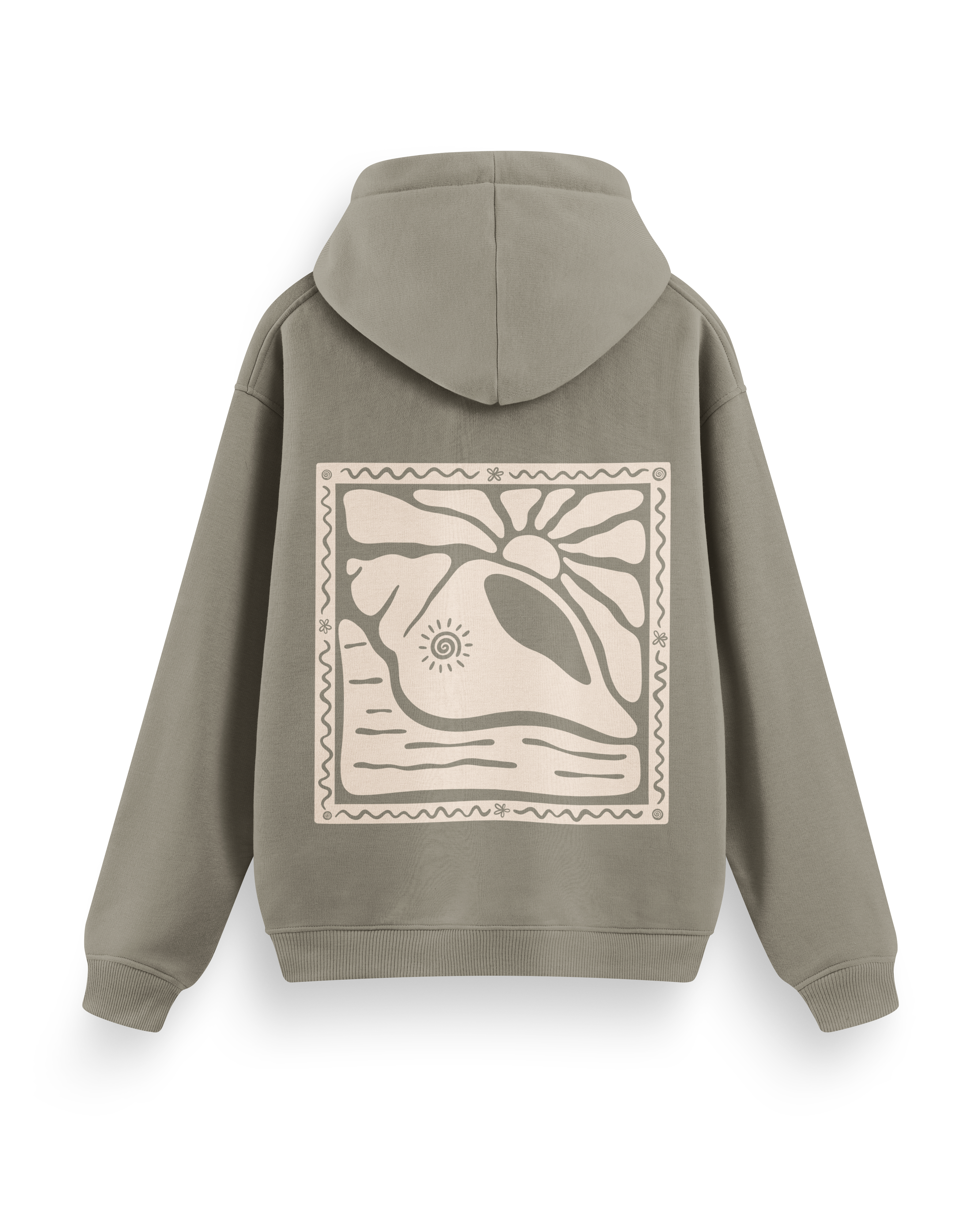 Sunny Seashell Hoodie Basic