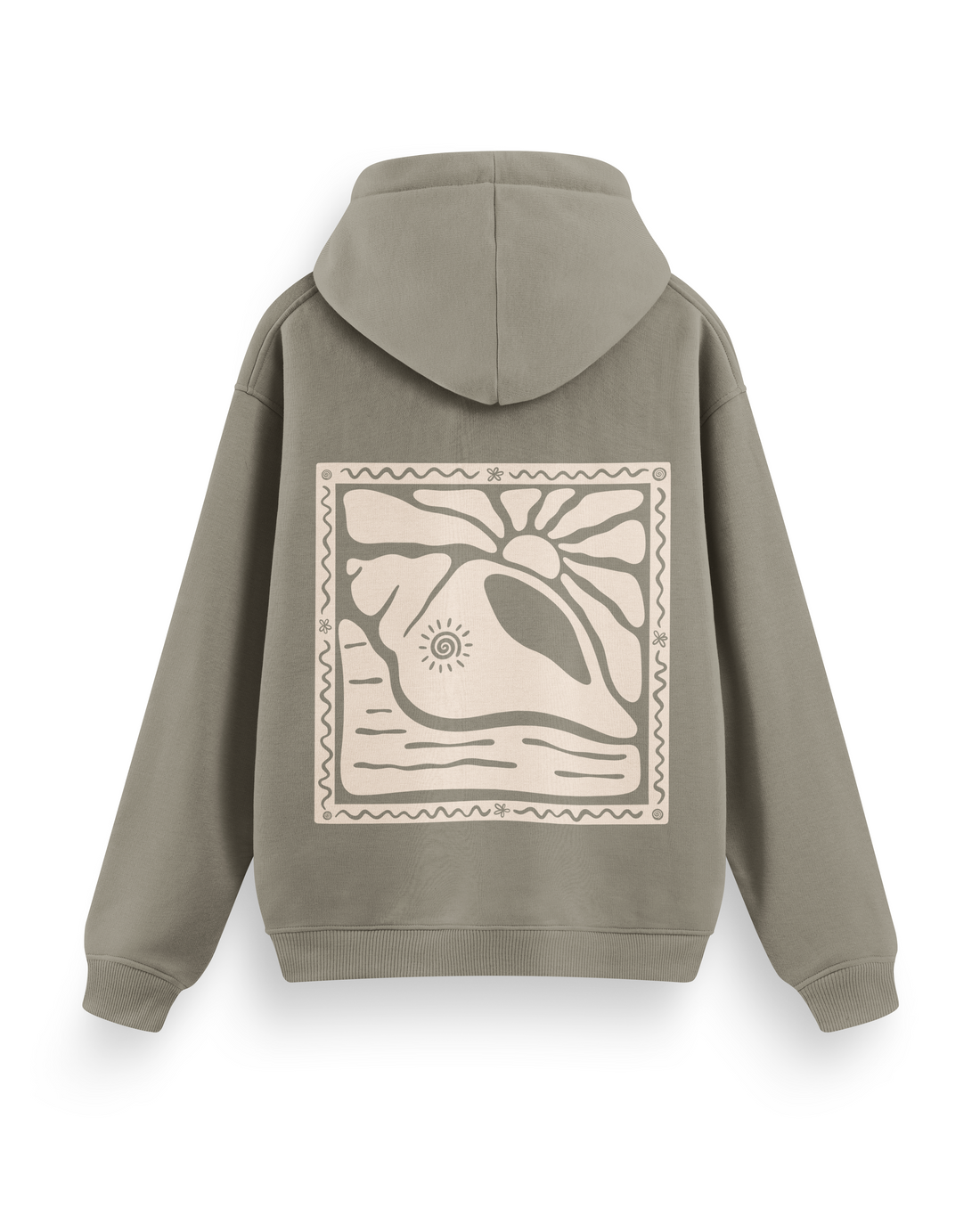 Sunny Seashell Hoodie Basic