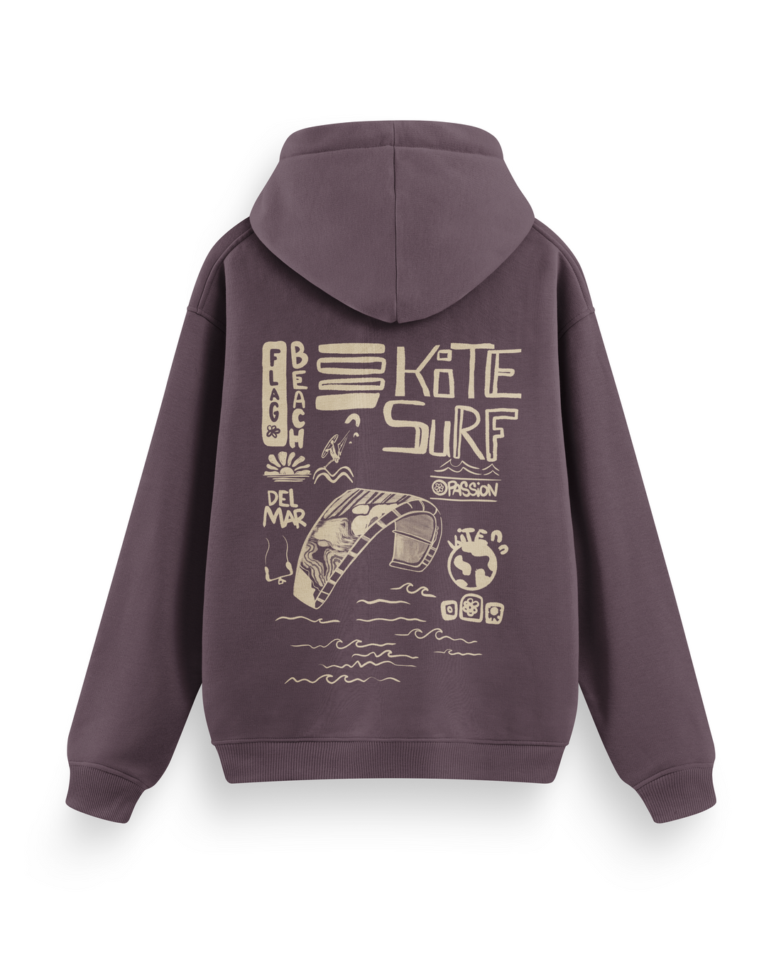 Flag Beach Hoodie Basic