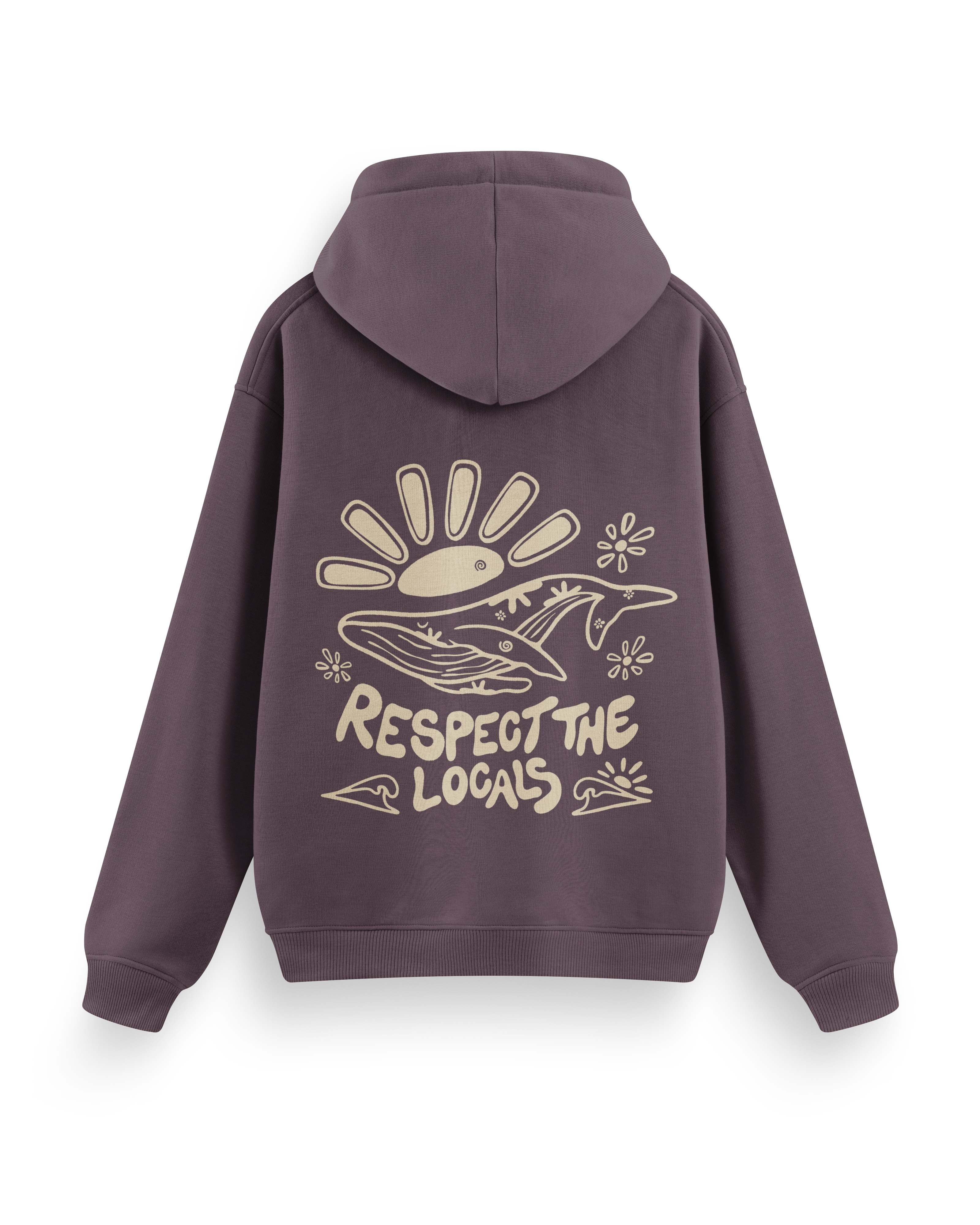 Respect The Locals Hoodie Basic