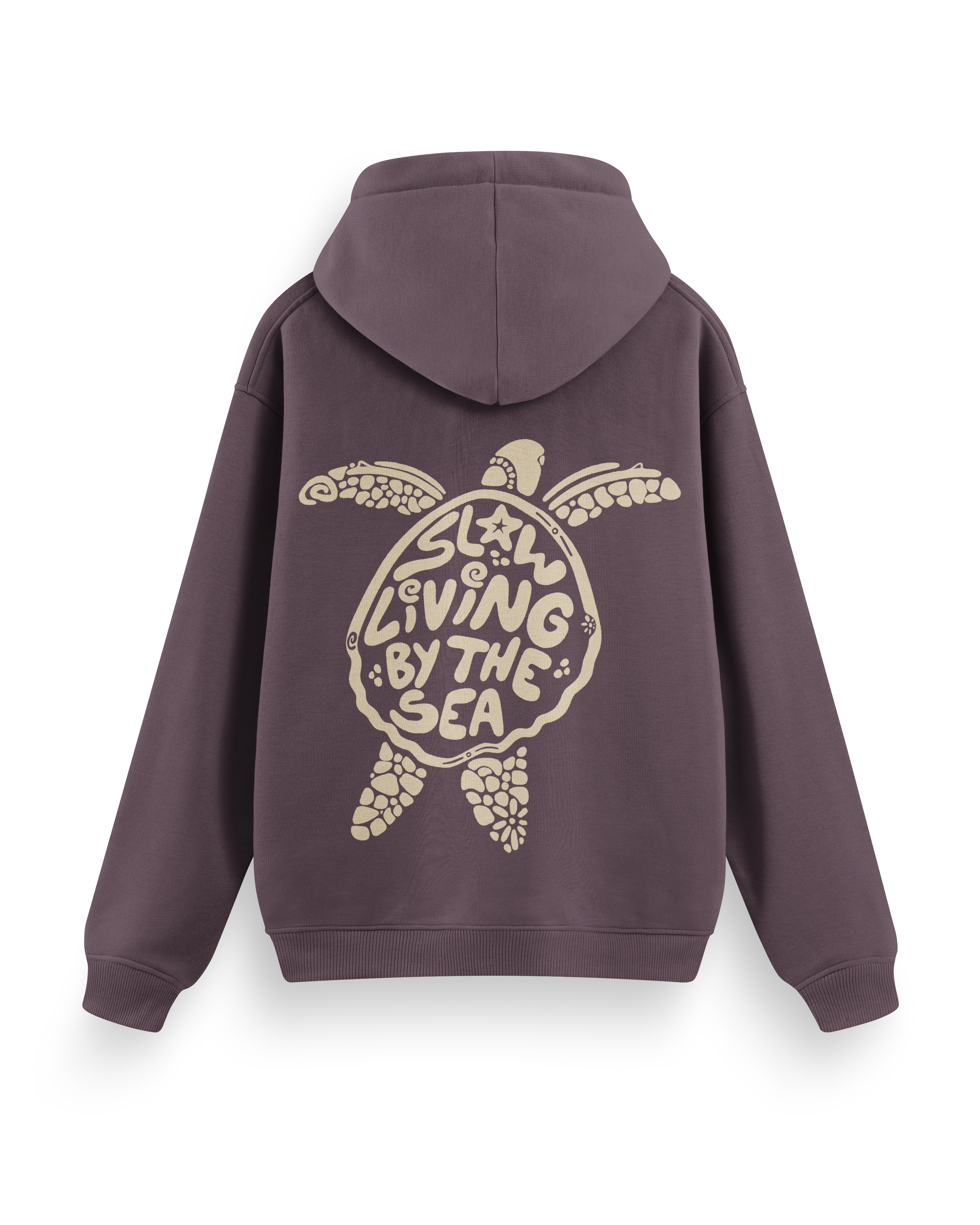 Slow Living By The Sea Hoodie Basic