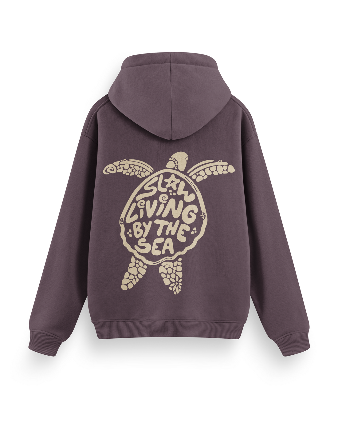 Slow Living By The Sea Hoodie Basic