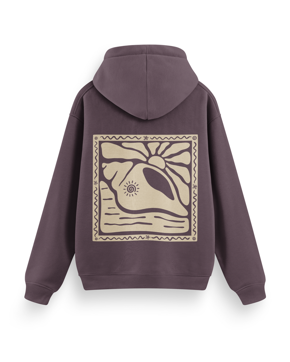 Sunny Seashell Hoodie Basic