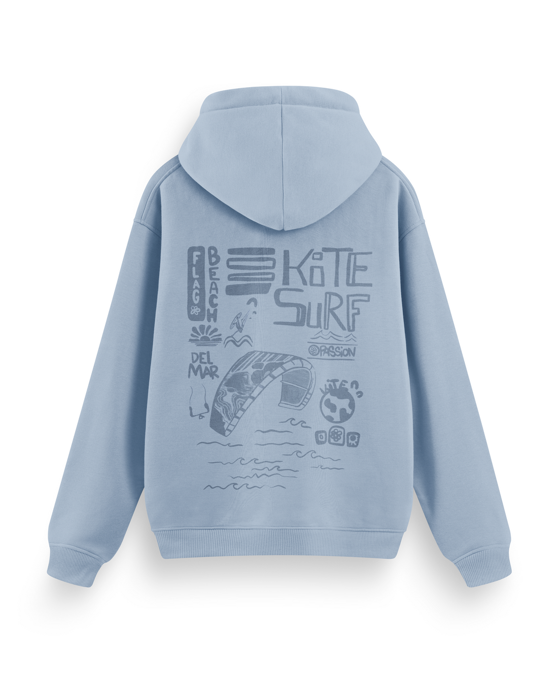 Flag Beach Hoodie Basic