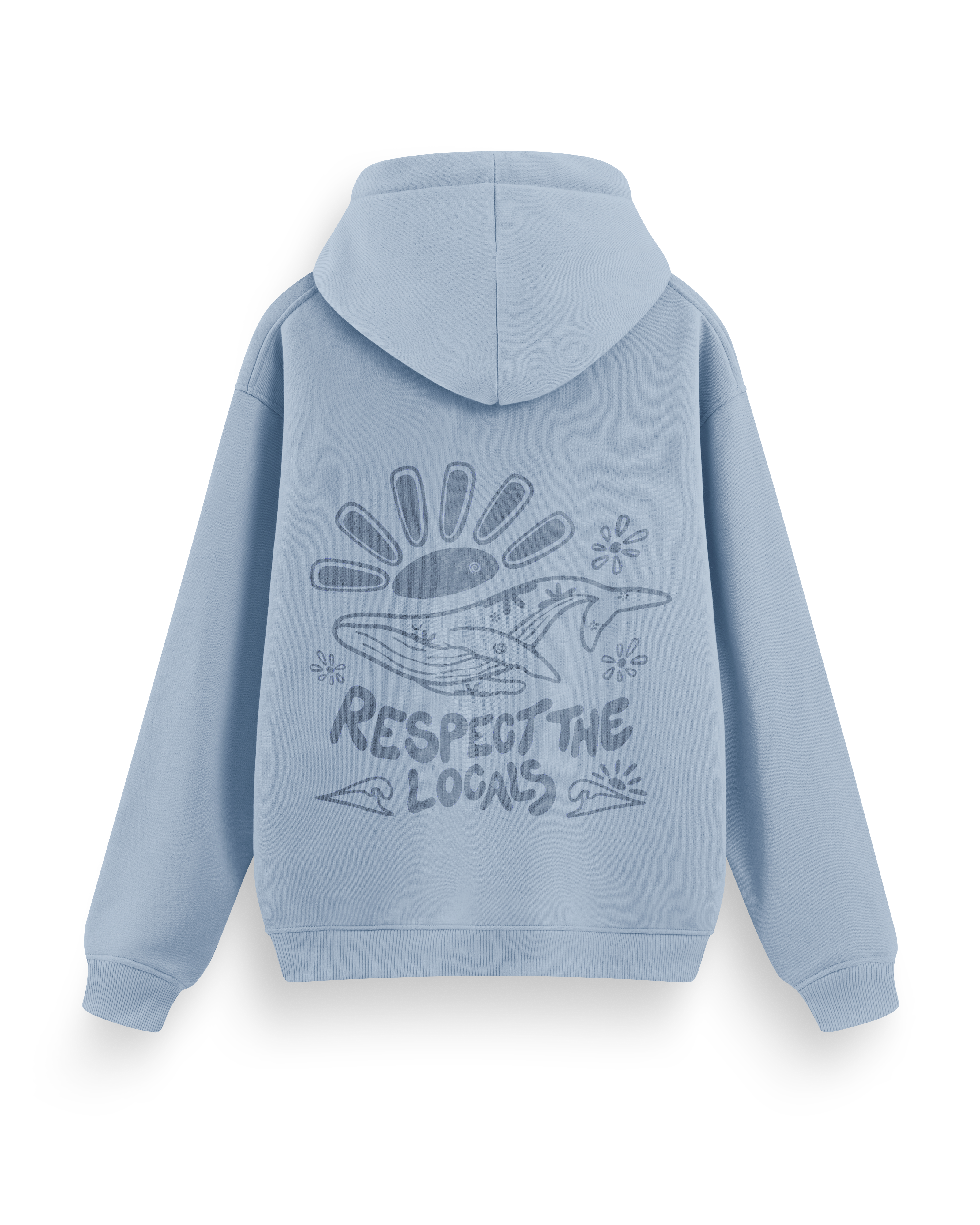 Respect The Locals Hoodie Basic