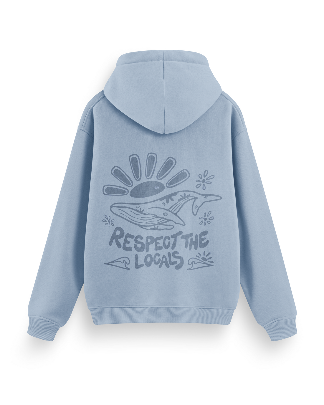 Respect The Locals Hoodie Basic