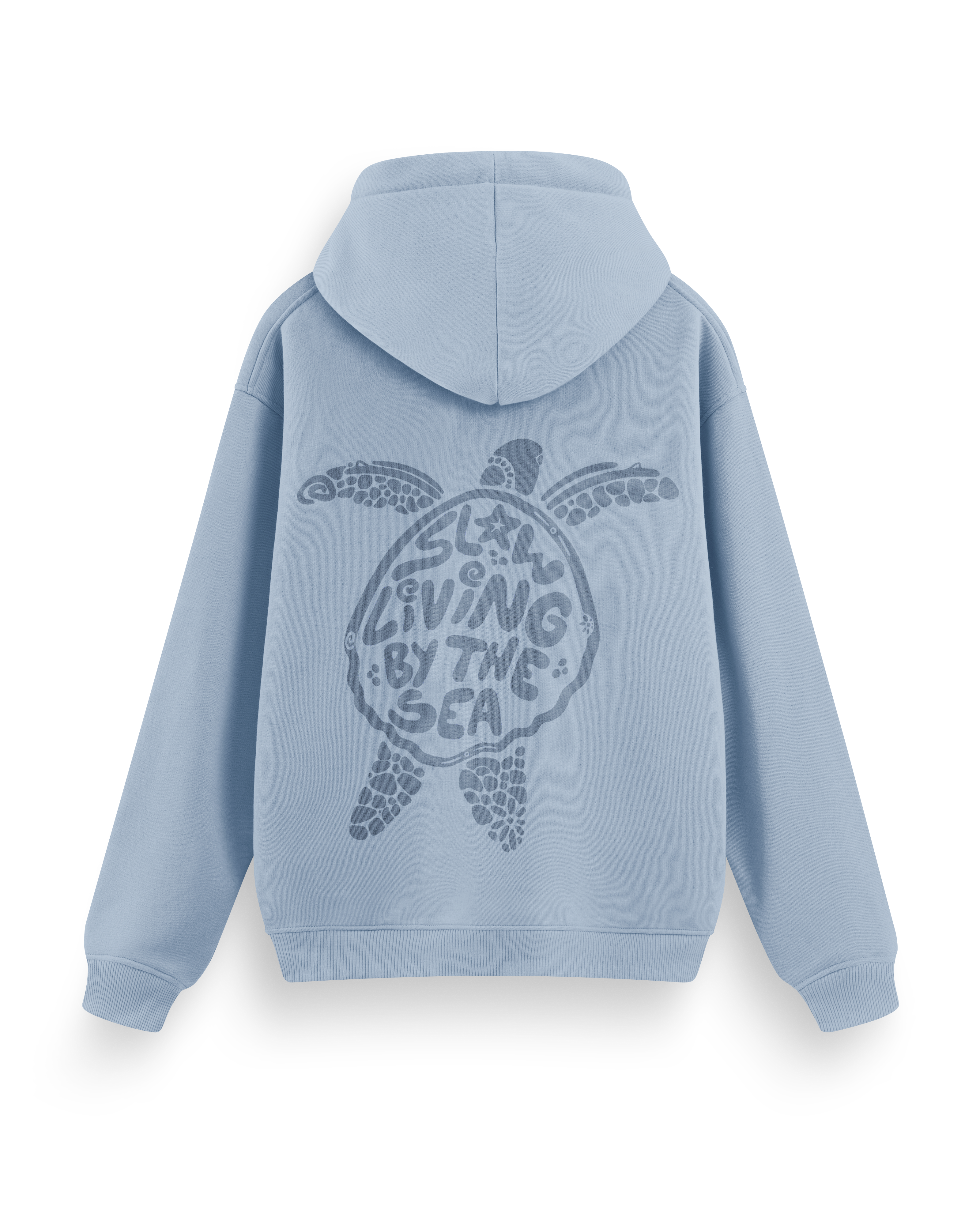 Slow Living By The Sea Hoodie Basic
