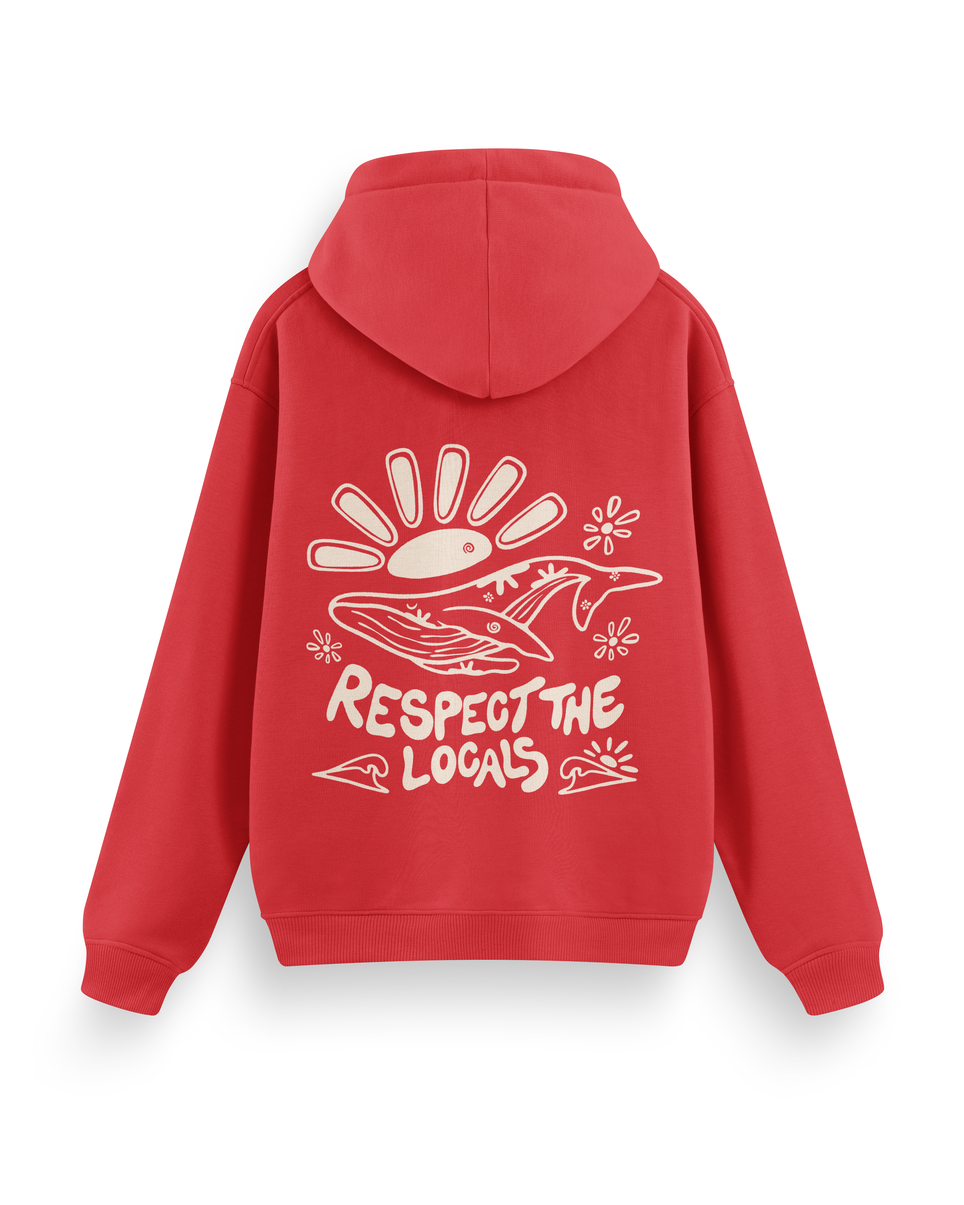 Respect The Locals Hoodie Basic