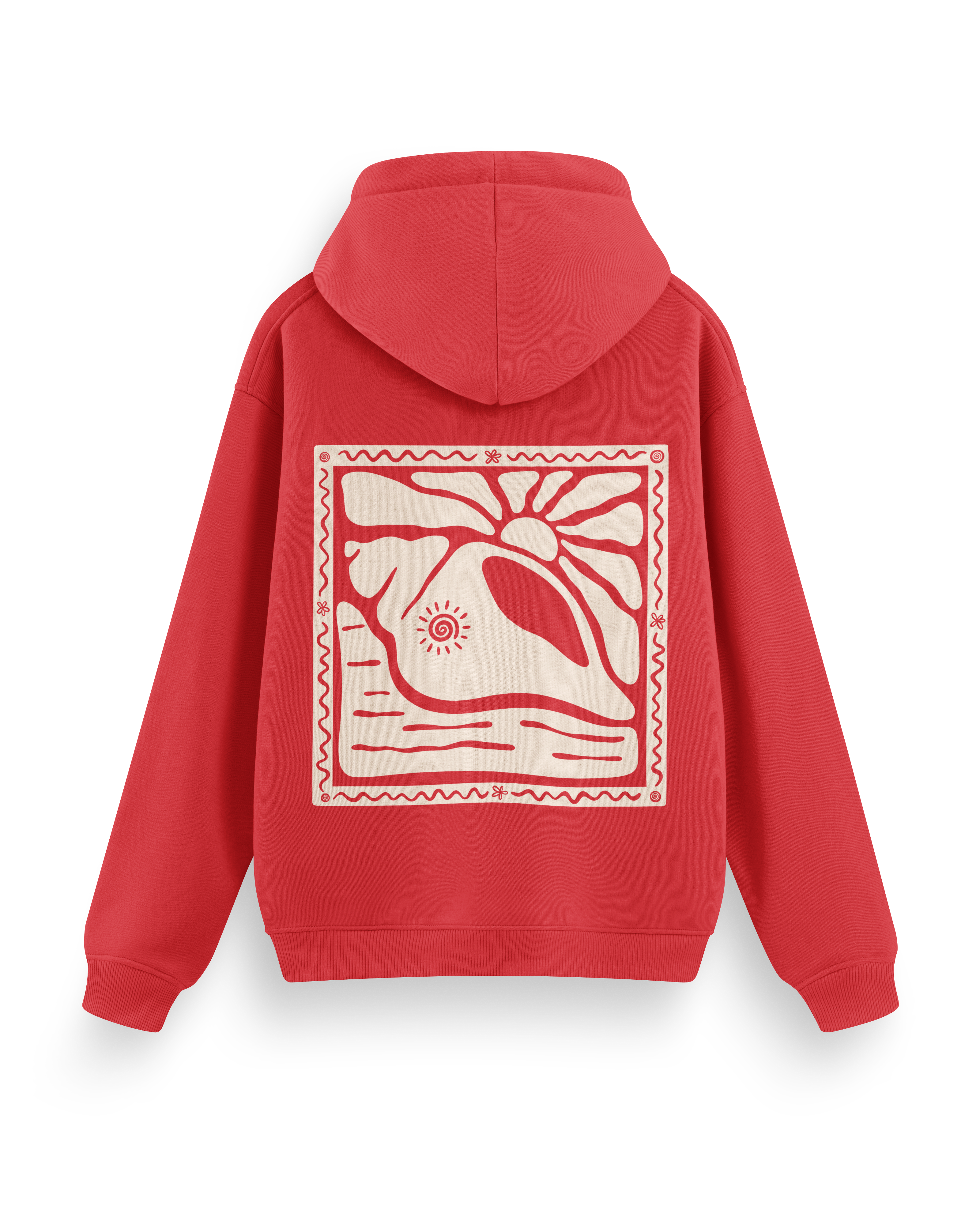 Sunny Seashell Hoodie Basic