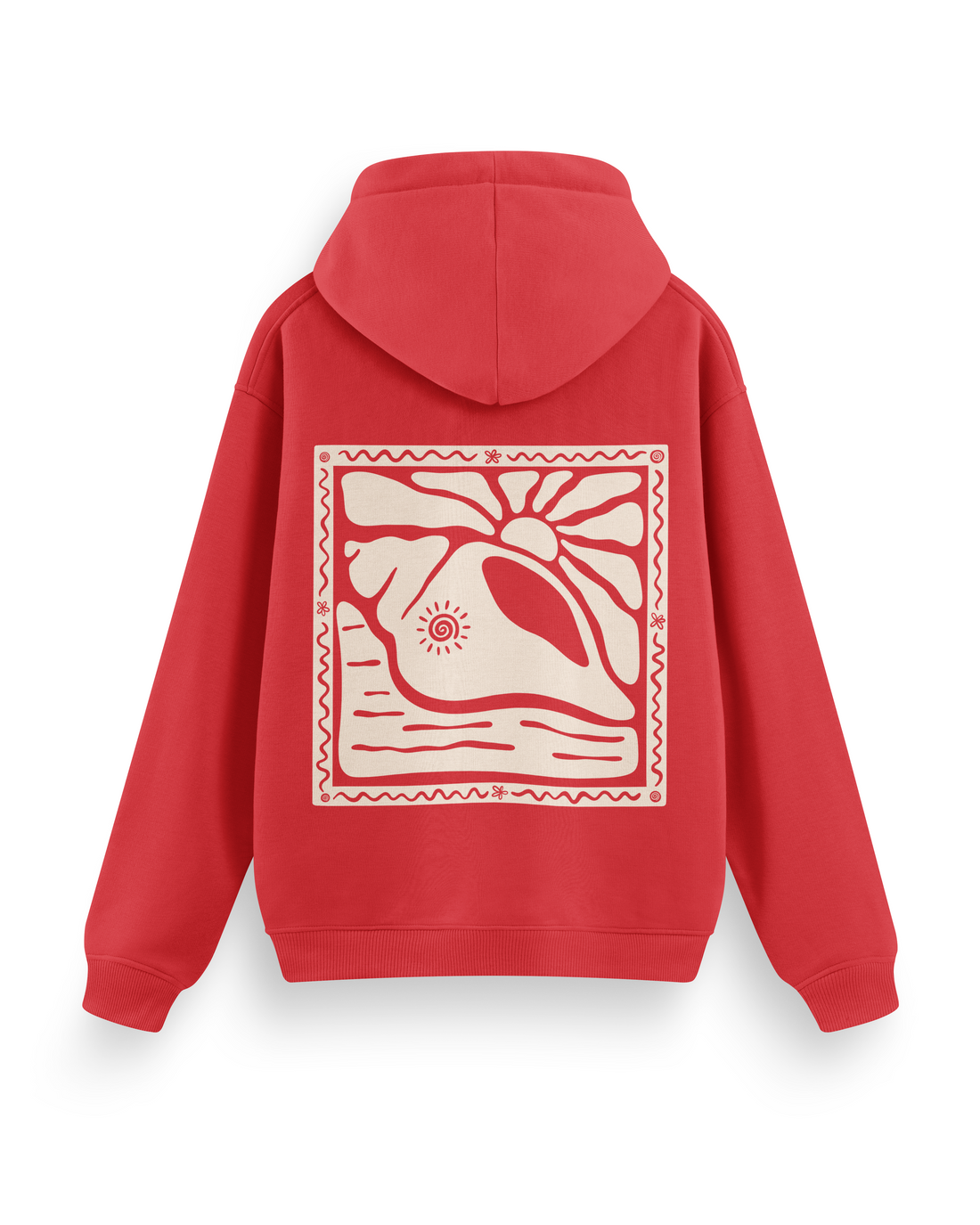 Sunny Seashell Hoodie Basic