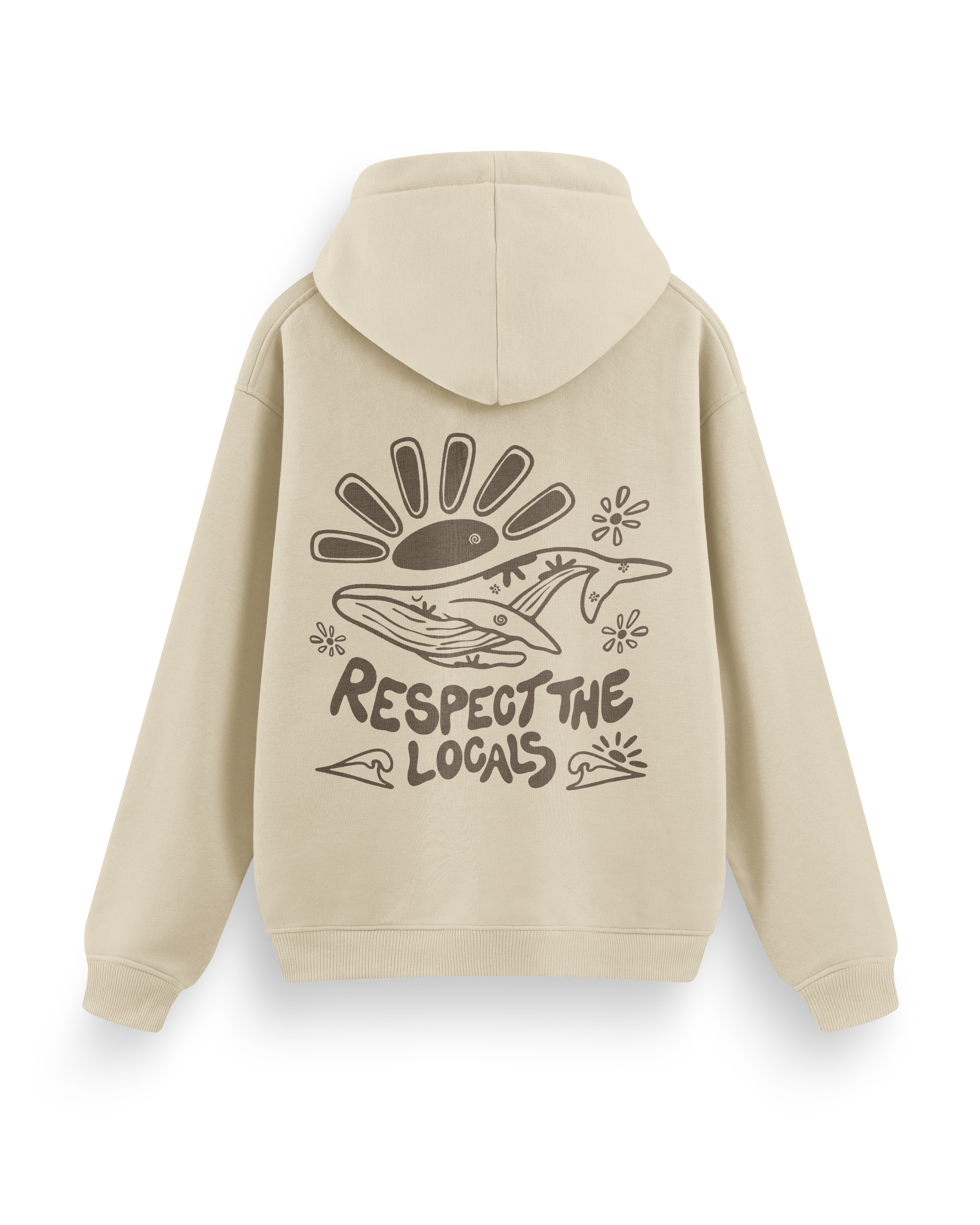 Respect The Locals Hoodie Basic