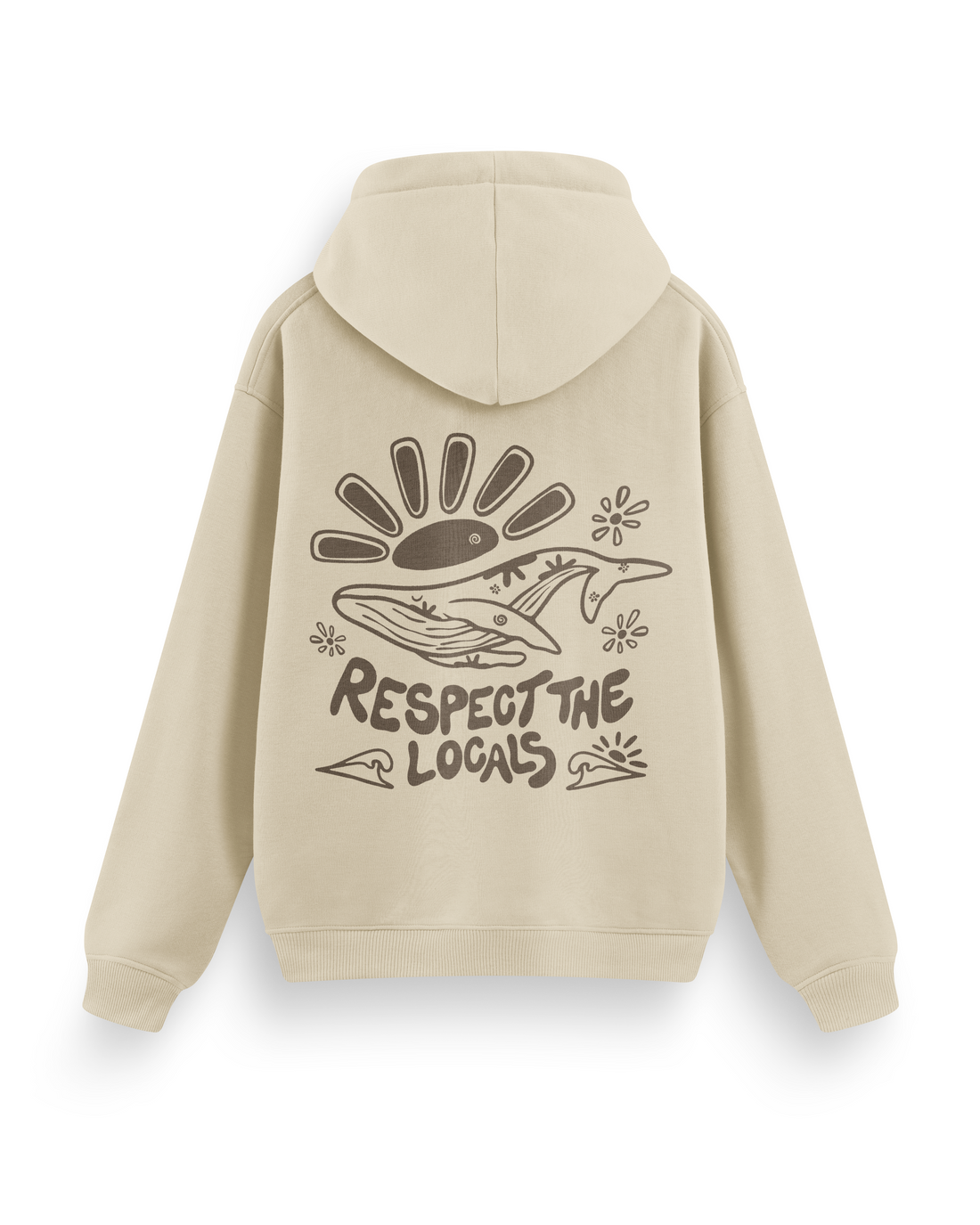 Respect The Locals Hoodie Basic
