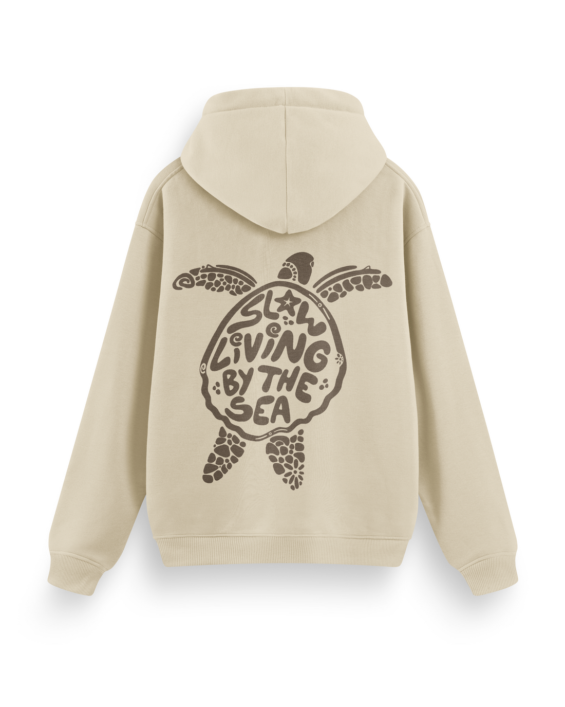 Slow Living By The Sea Hoodie Basic