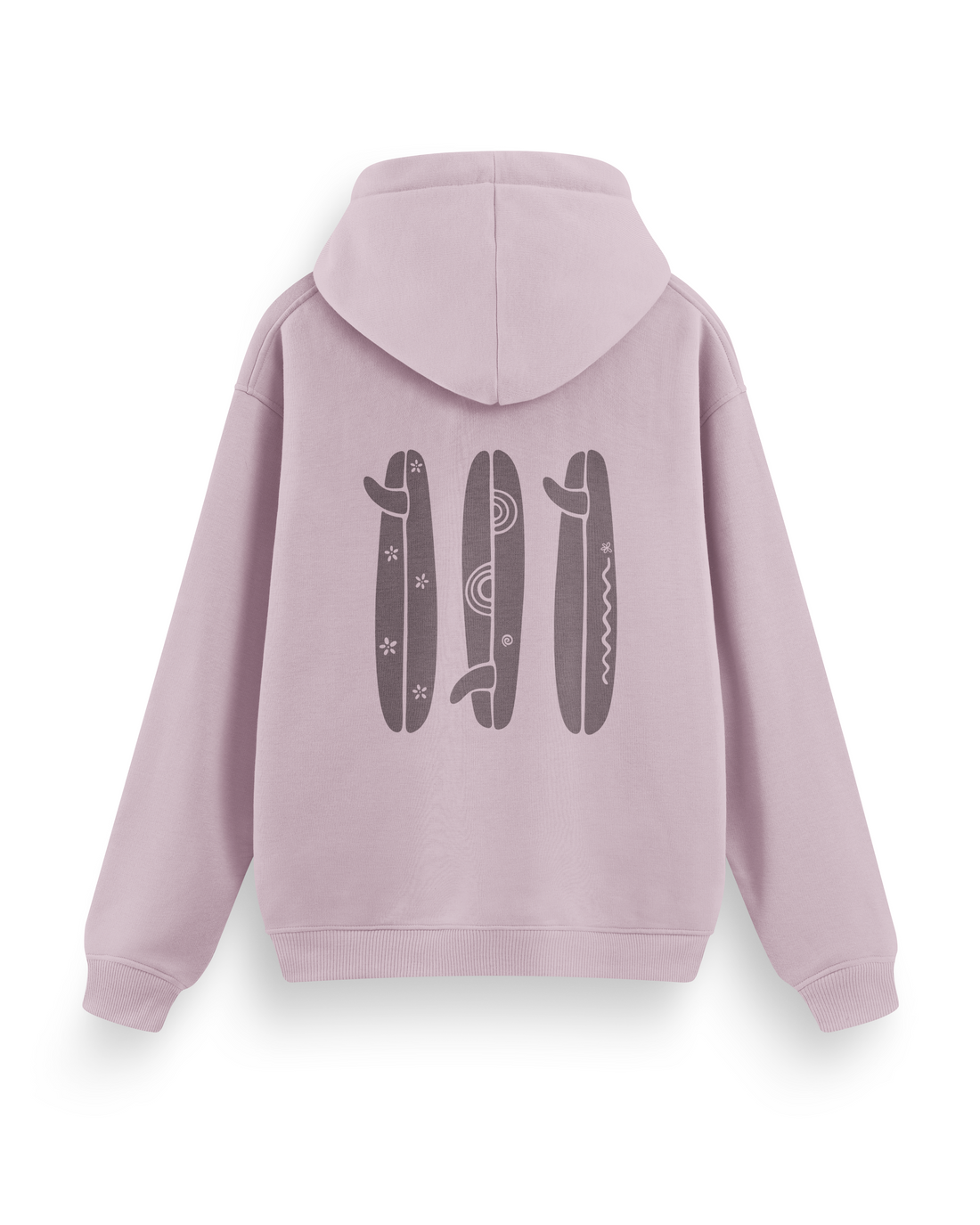 Boho Surfboard Hoodie Basic