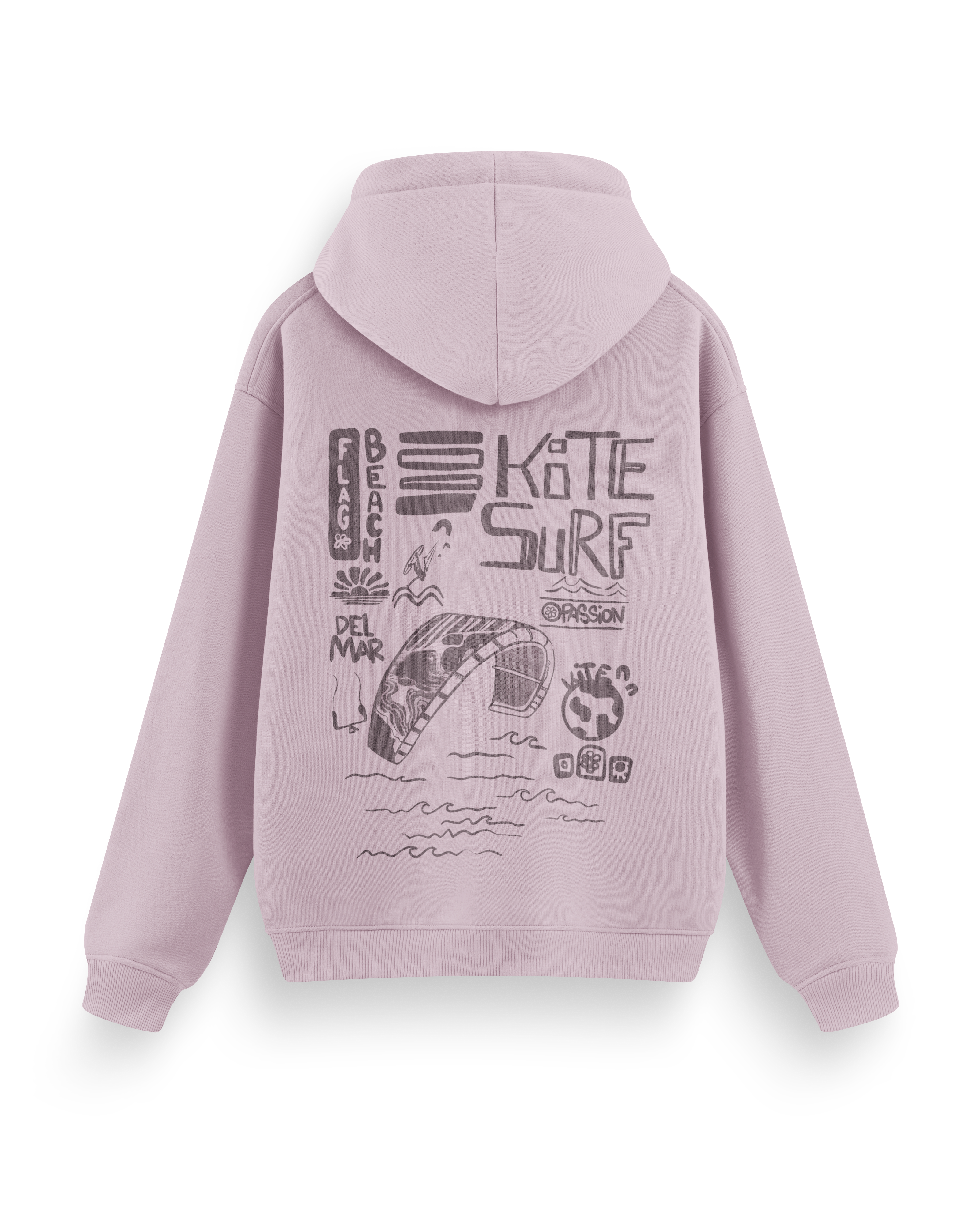 Flag Beach Hoodie Basic