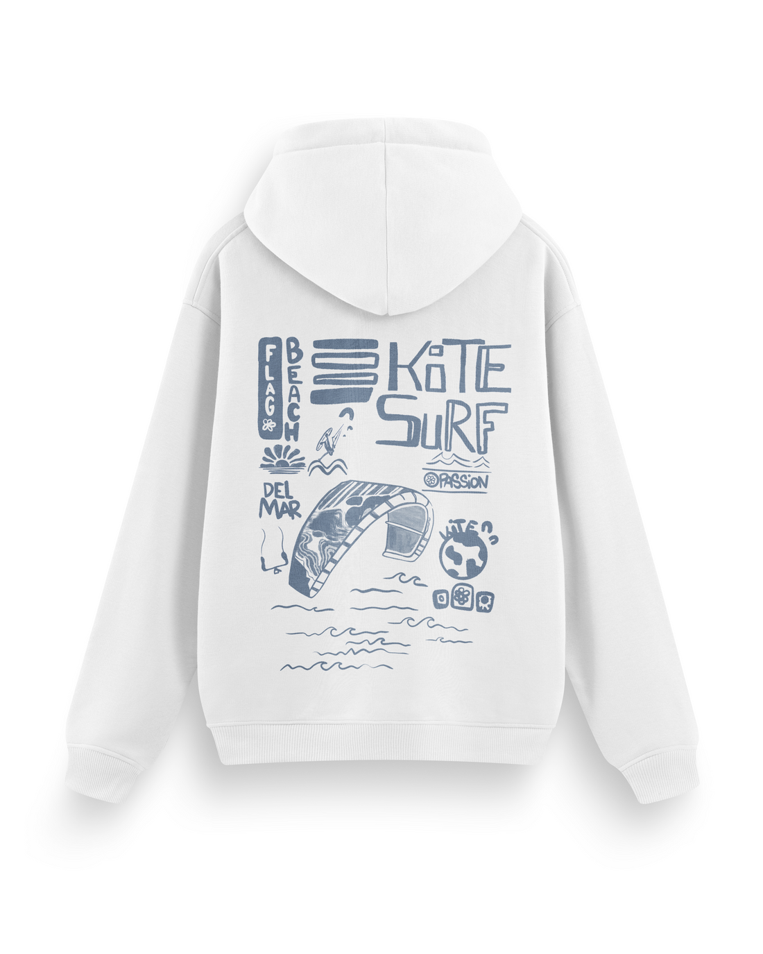 Flag Beach Hoodie Basic