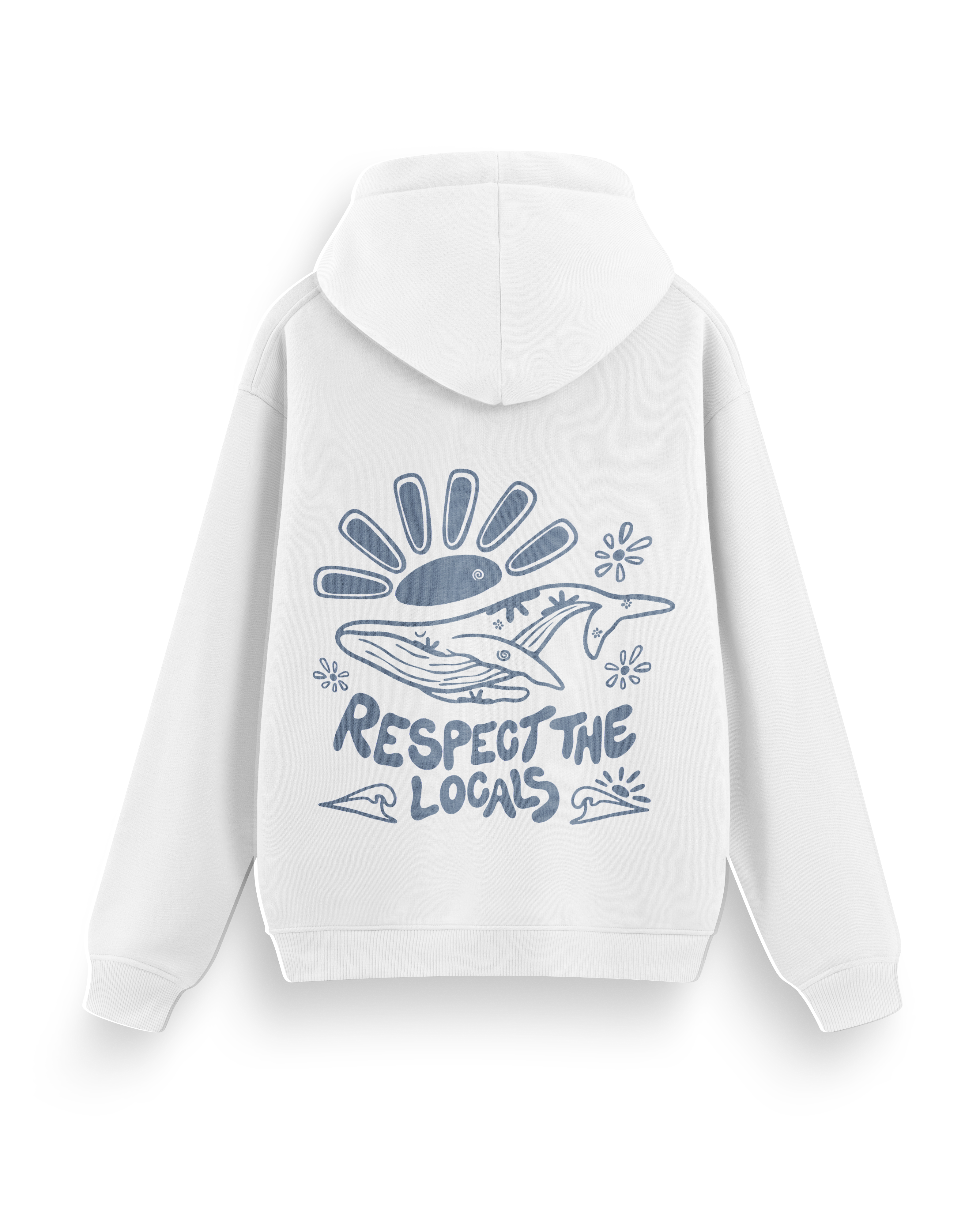 Respect The Locals Hoodie Basic