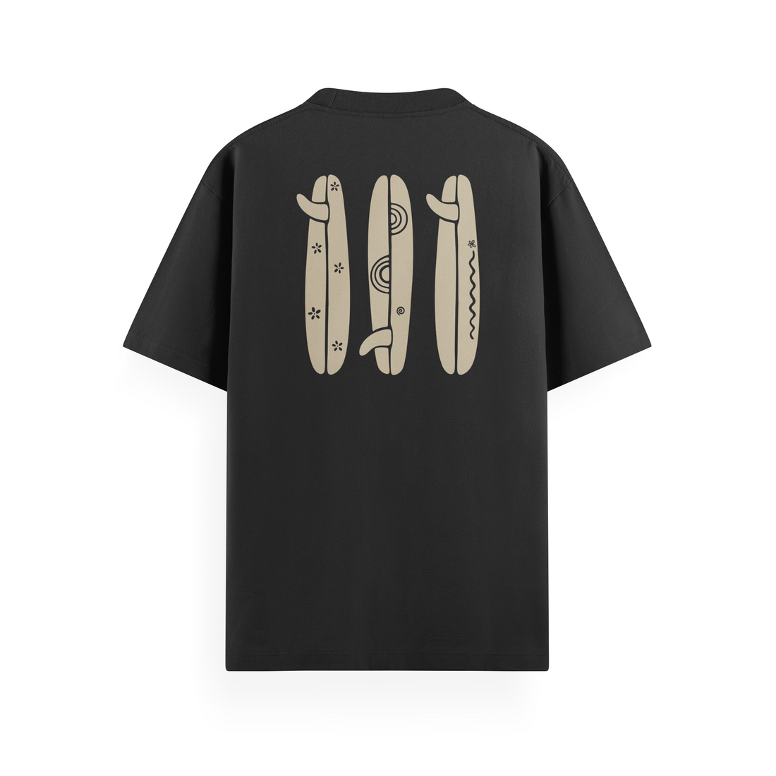 Boho Surfboard T-Shirt Basic