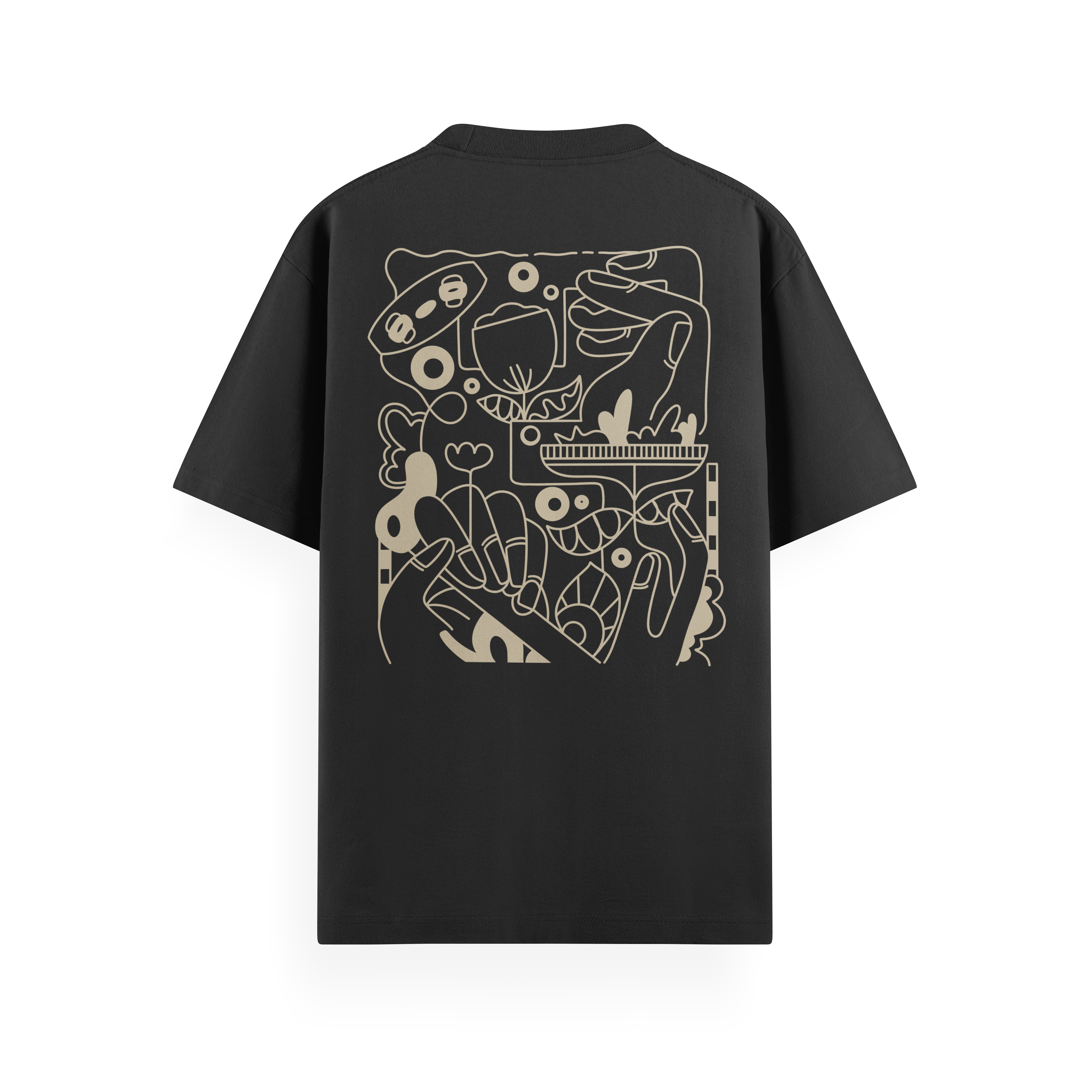Kite Line Art T-Shirt Basic