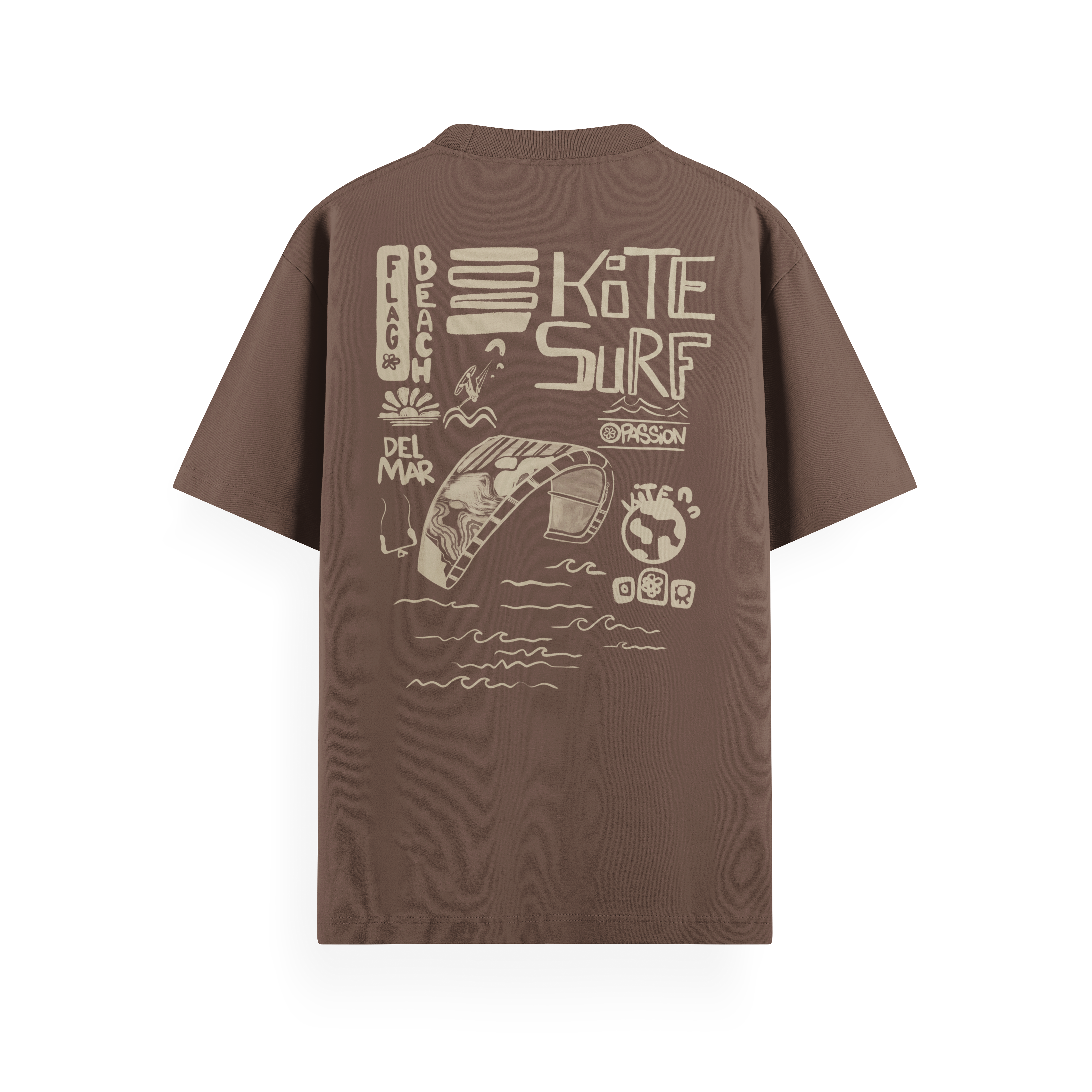 Flag Beach T-Shirt Basic