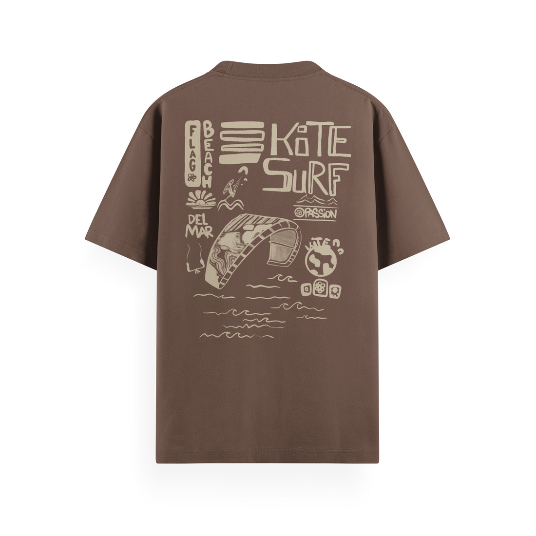 Flag Beach T-Shirt Basic