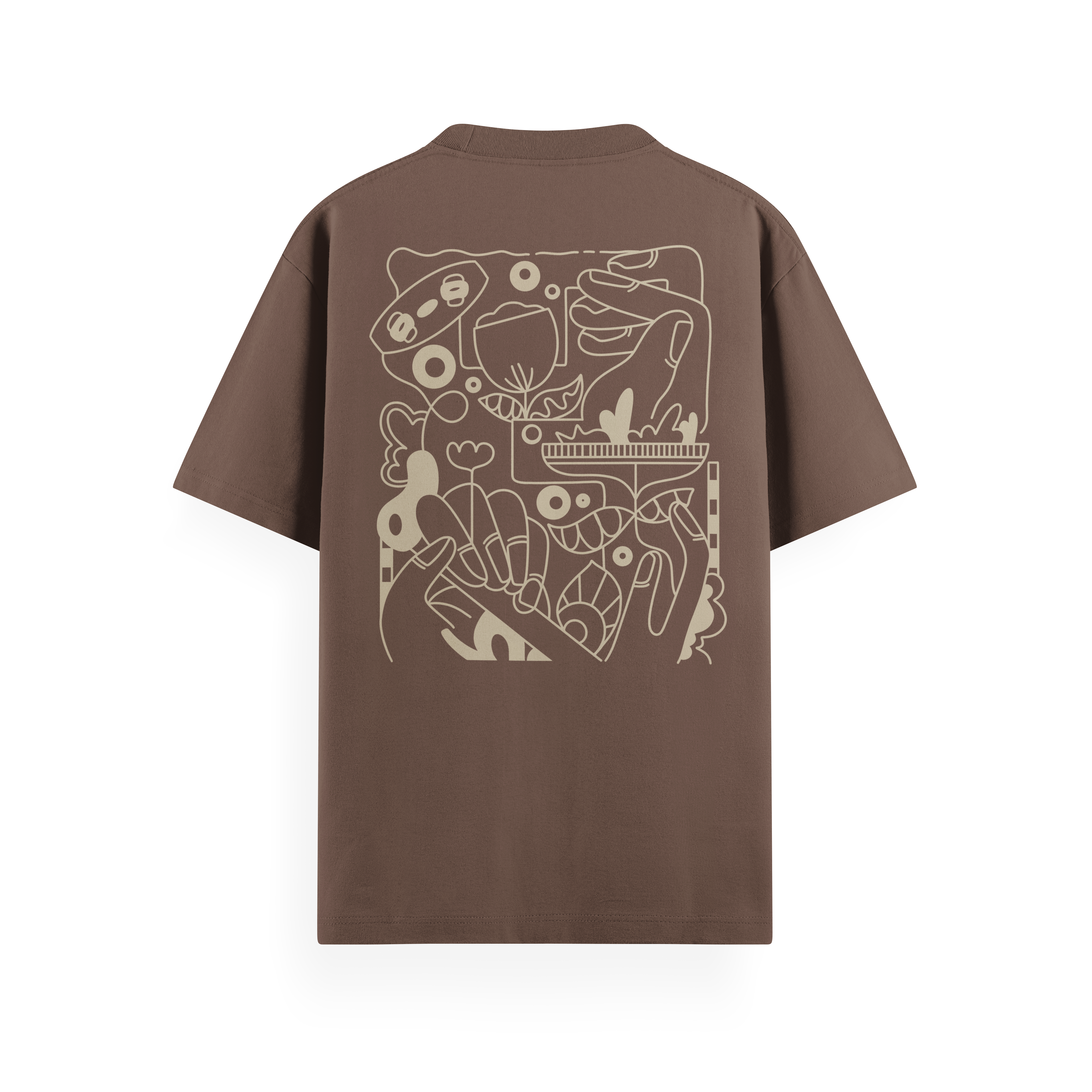 Kite Line Art T-Shirt Basic