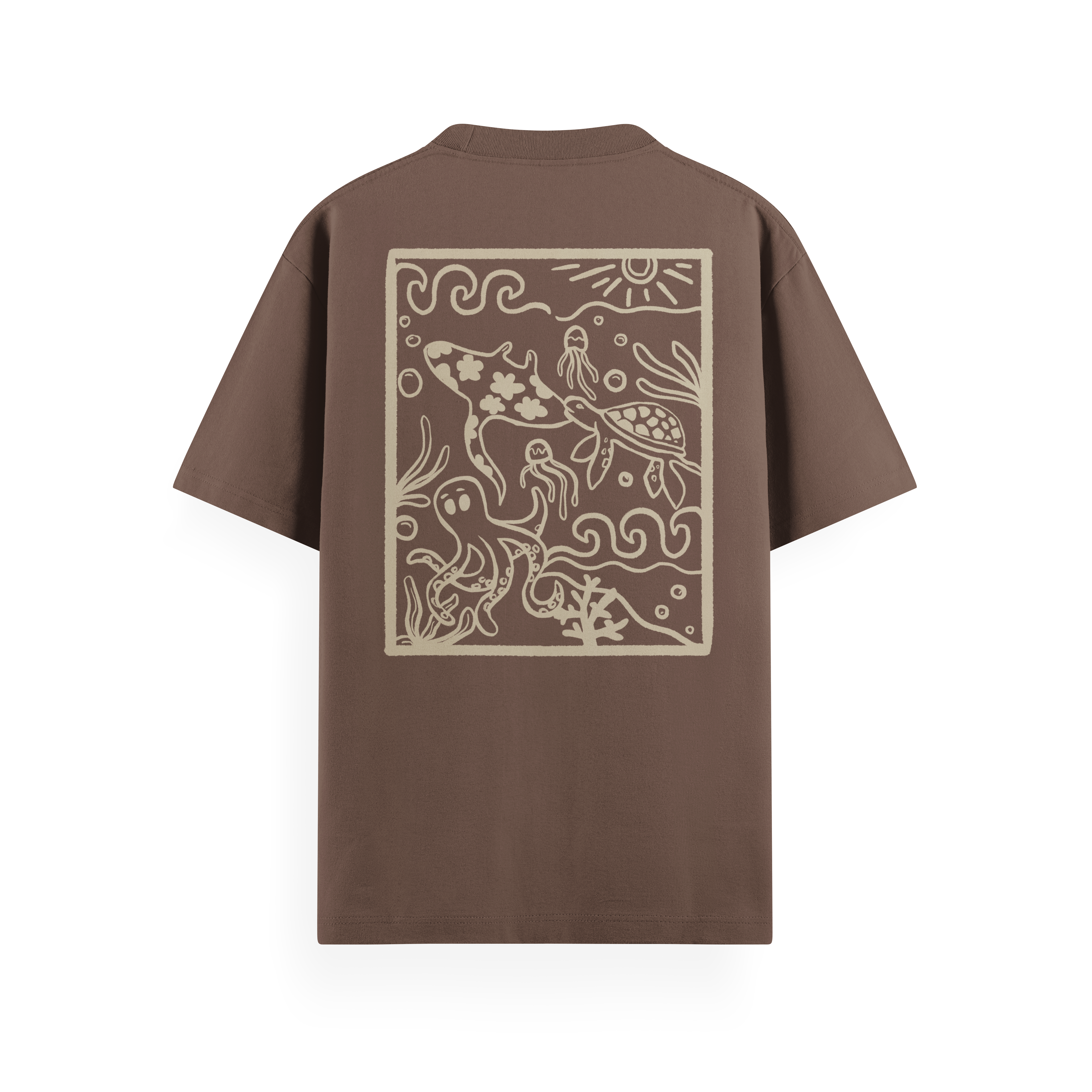 Ocean Creatures T-Shirt Basic