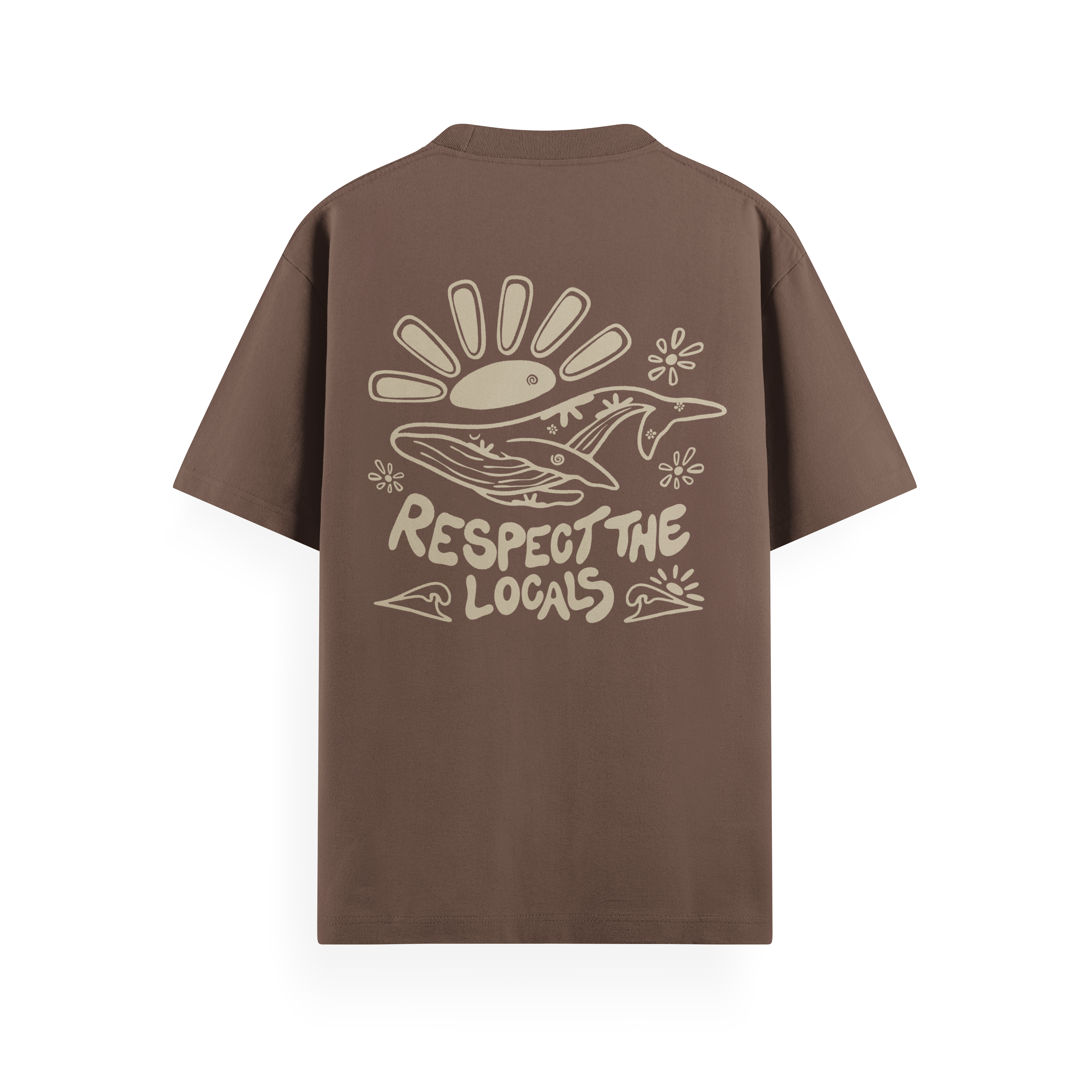Respect The Locals T-Shirt Basic