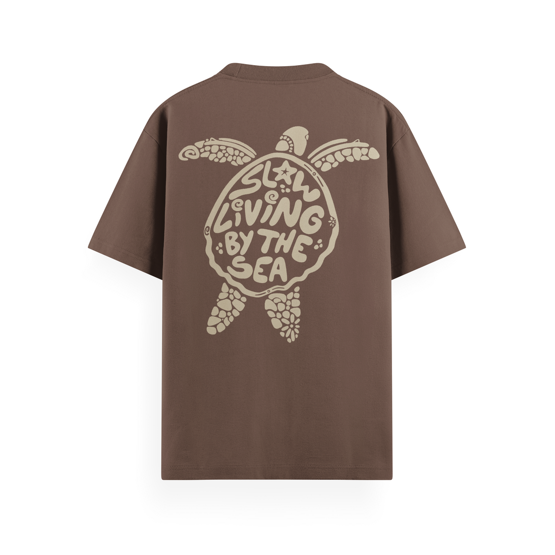 Slow Living By The Sea Basic T-Shirt