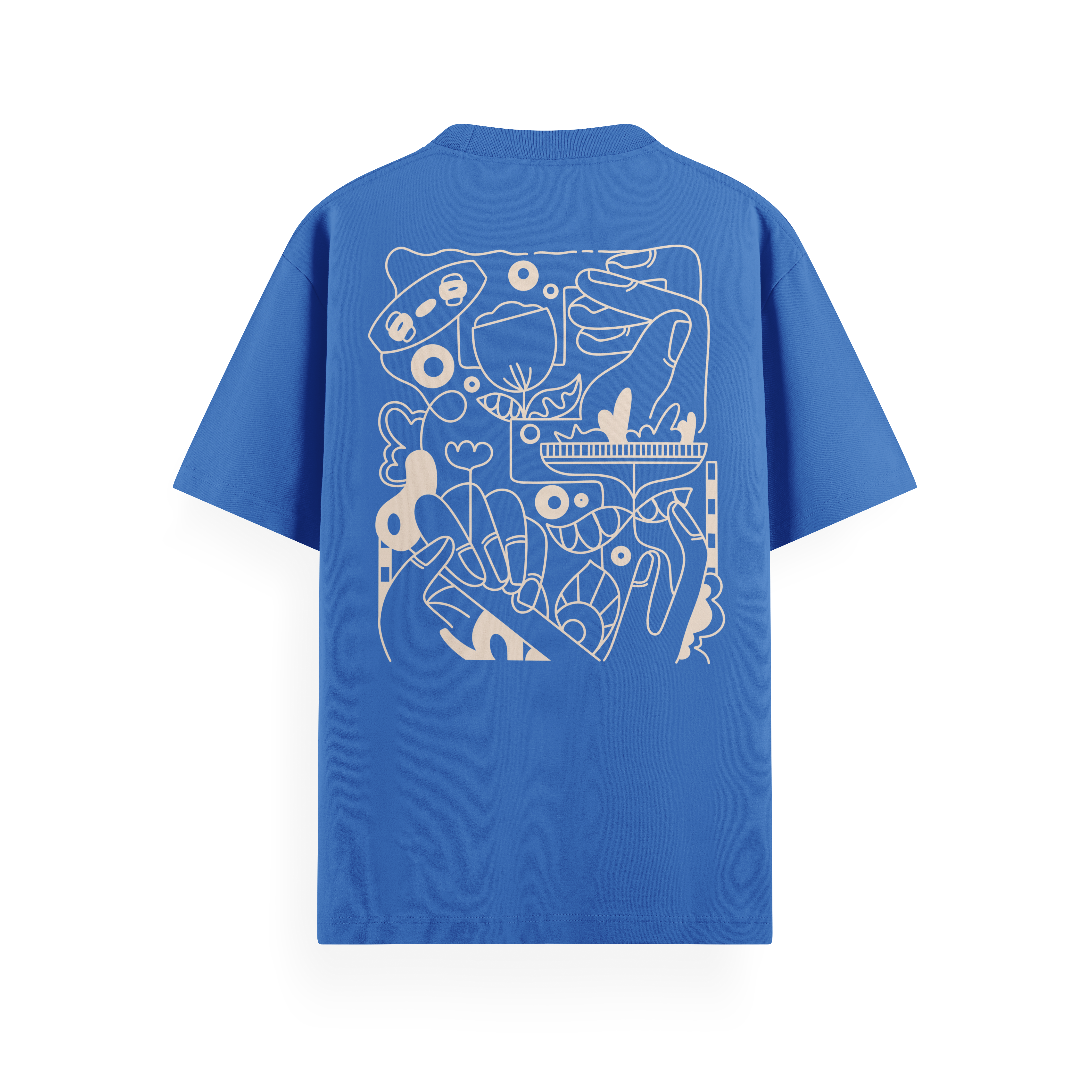 Kite Line Art T-Shirt Basic
