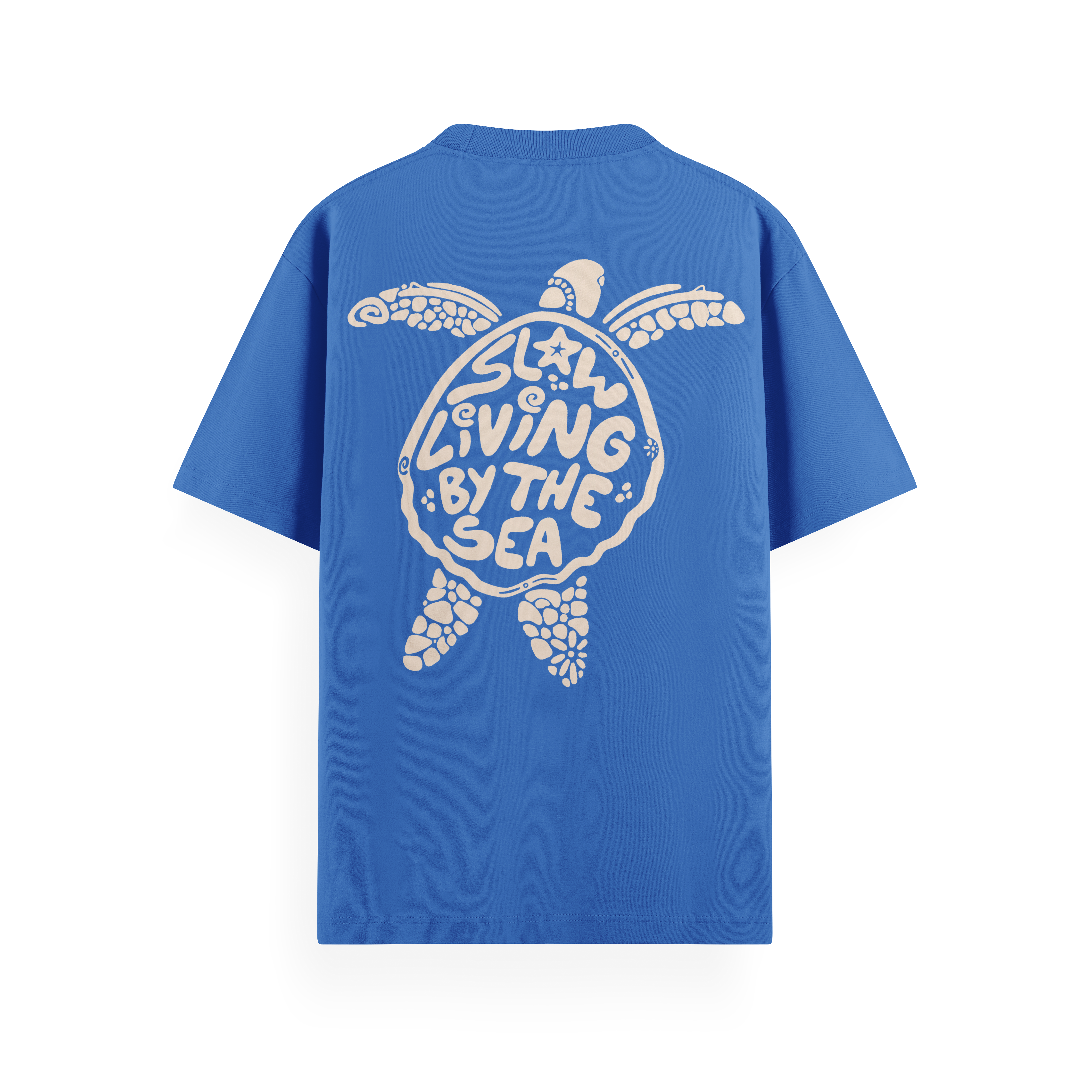 Slow Living By The Sea Basic T-Shirt
