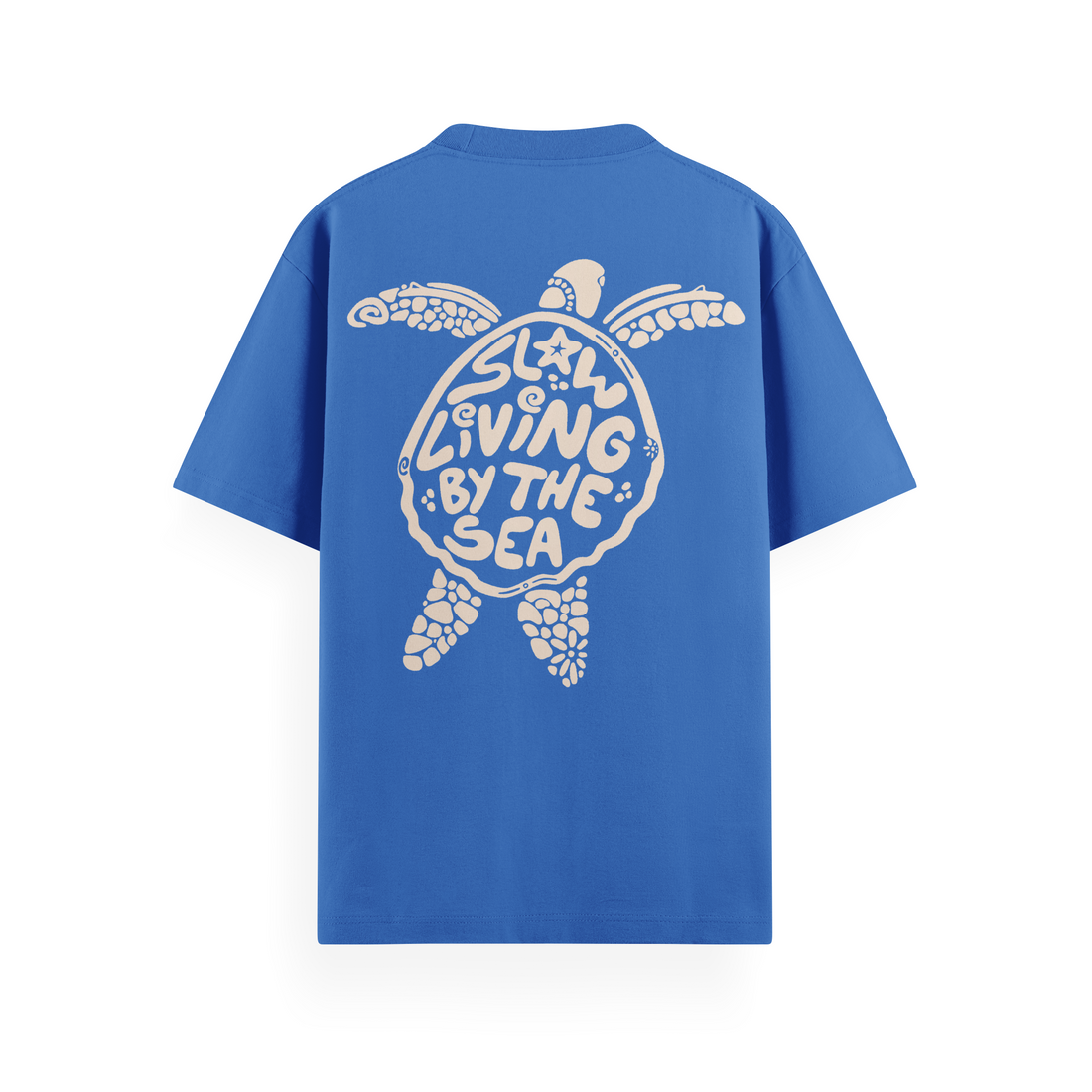 Slow Living By The Sea Basic T-Shirt