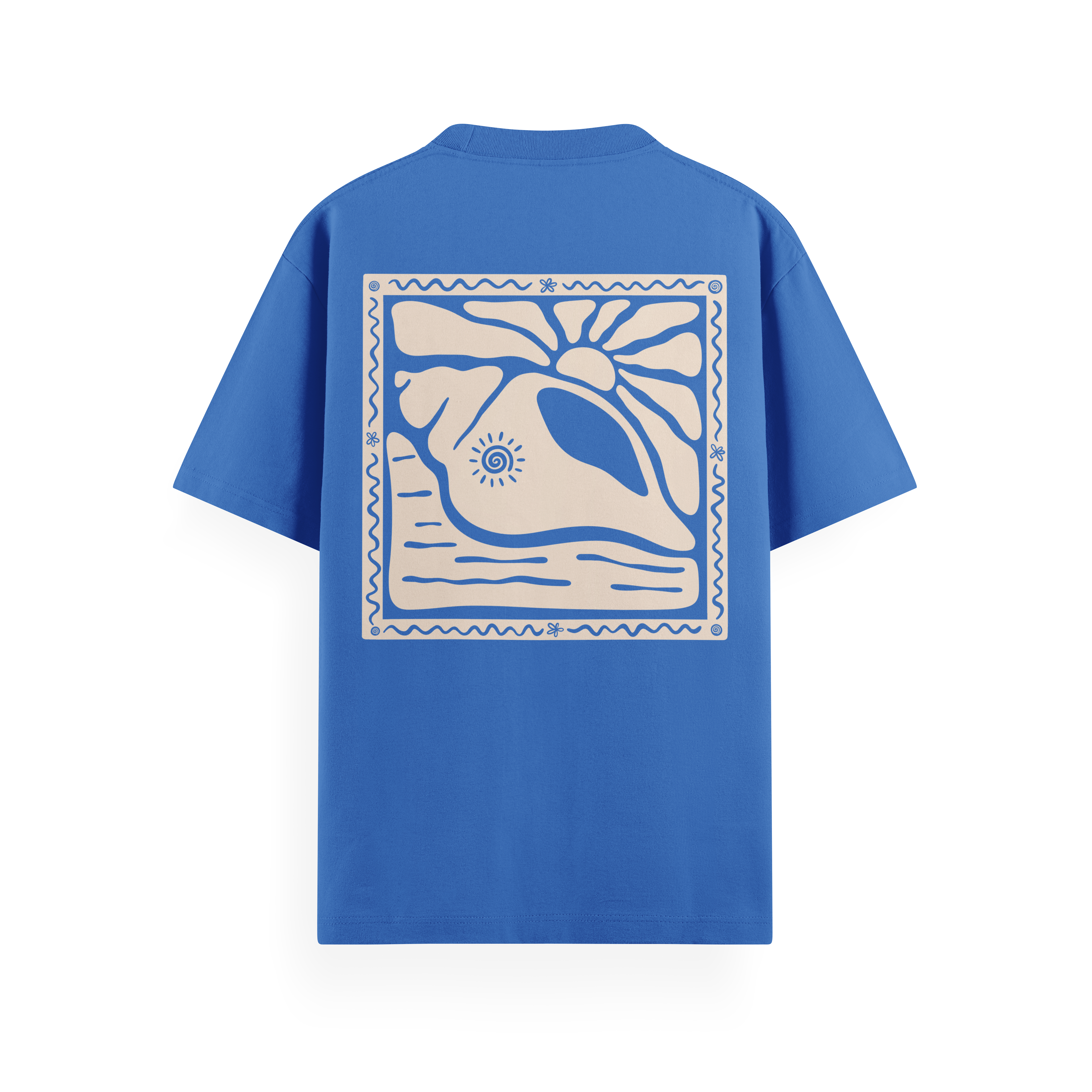 Sunny Seashell Basic T-Shirt