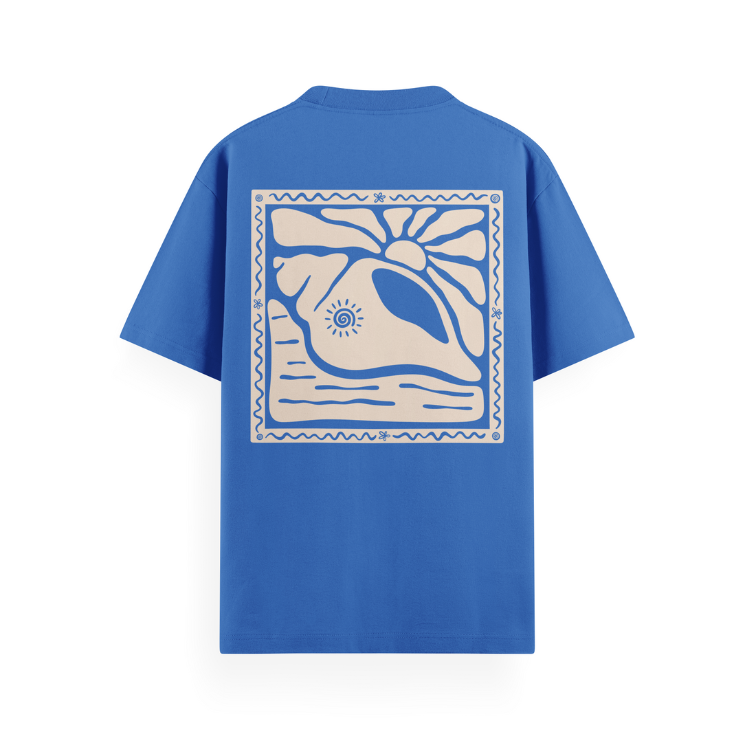 Sunny Seashell Basic T-Shirt