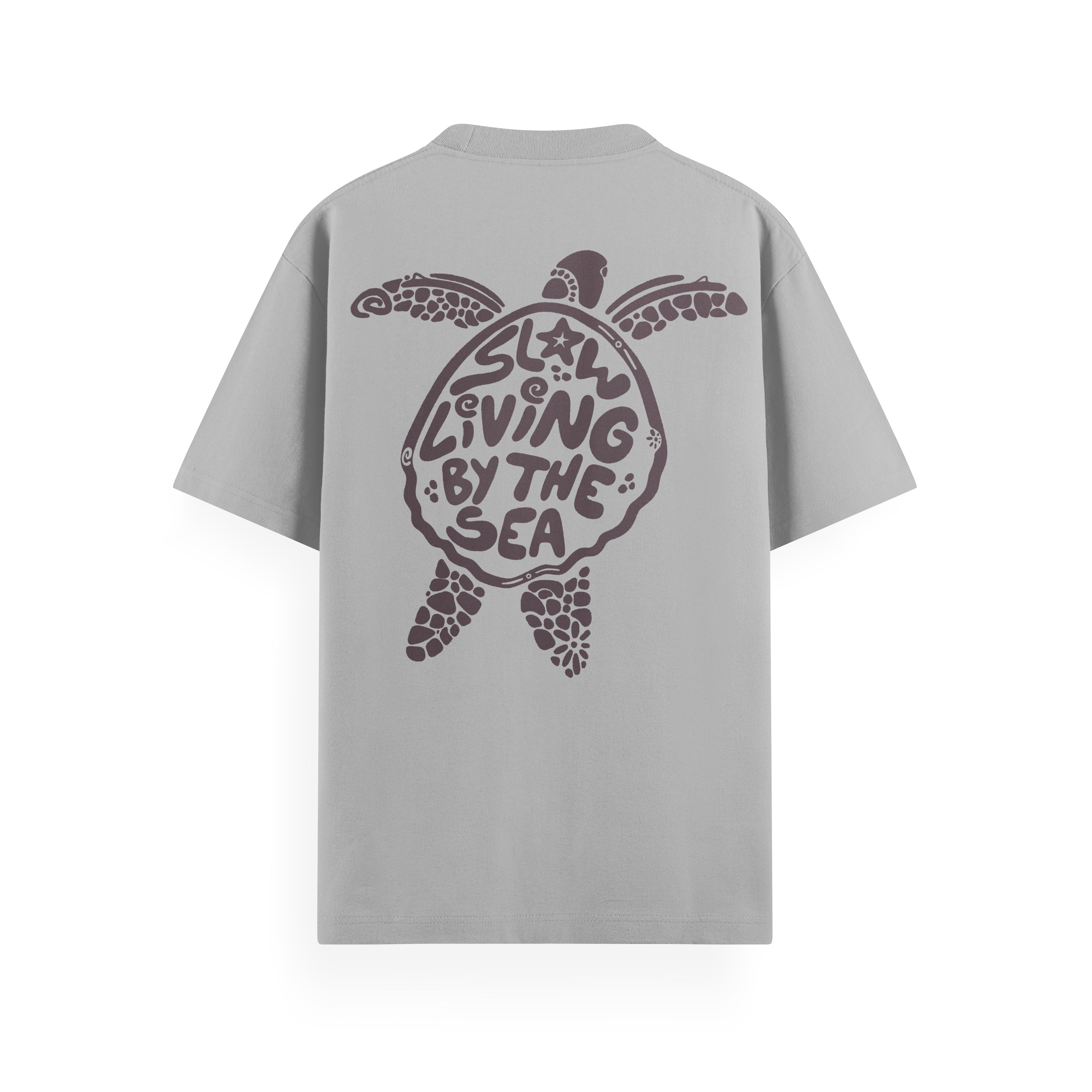 Slow Living By The Sea Basic T-Shirt
