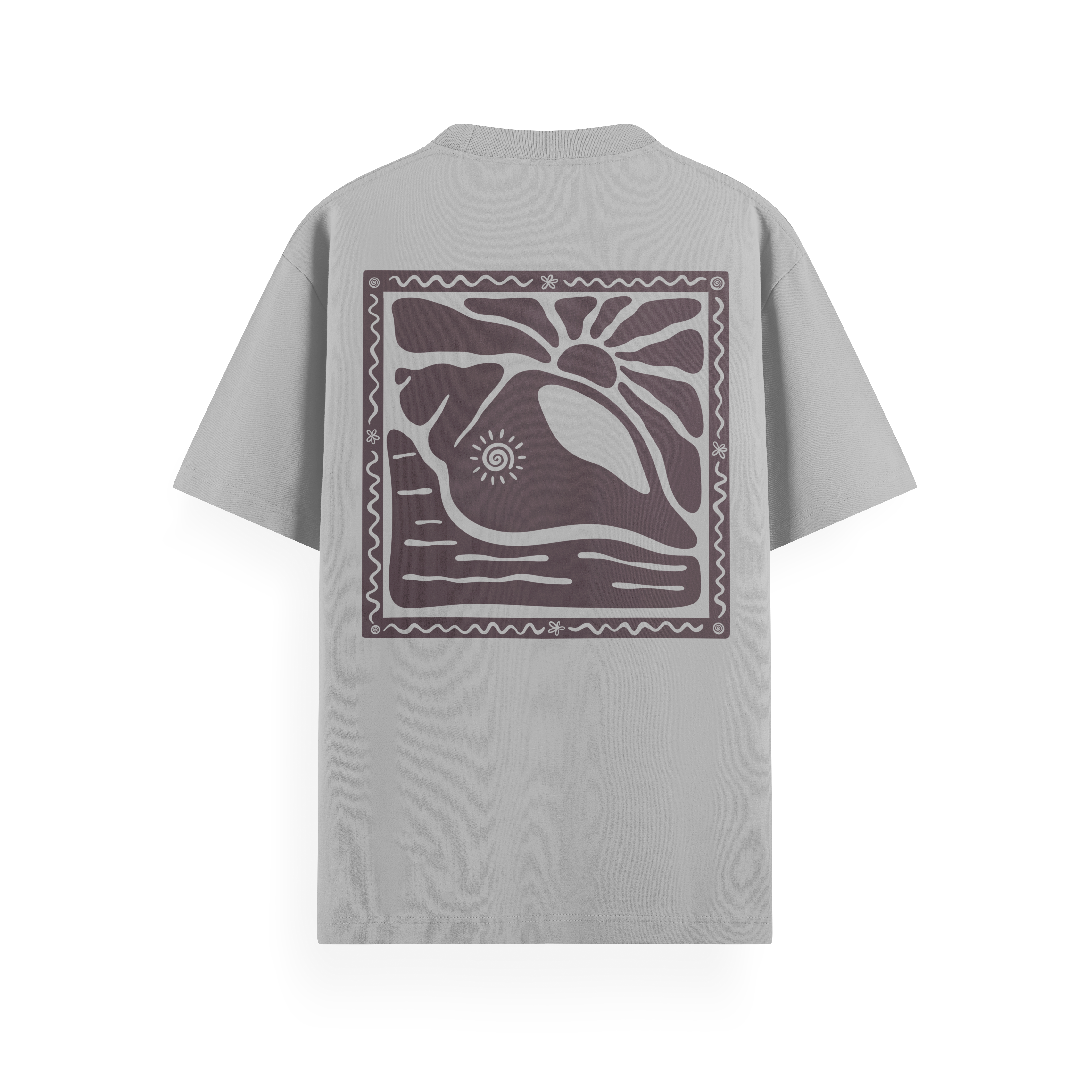 Sunny Seashell Basic T-Shirt