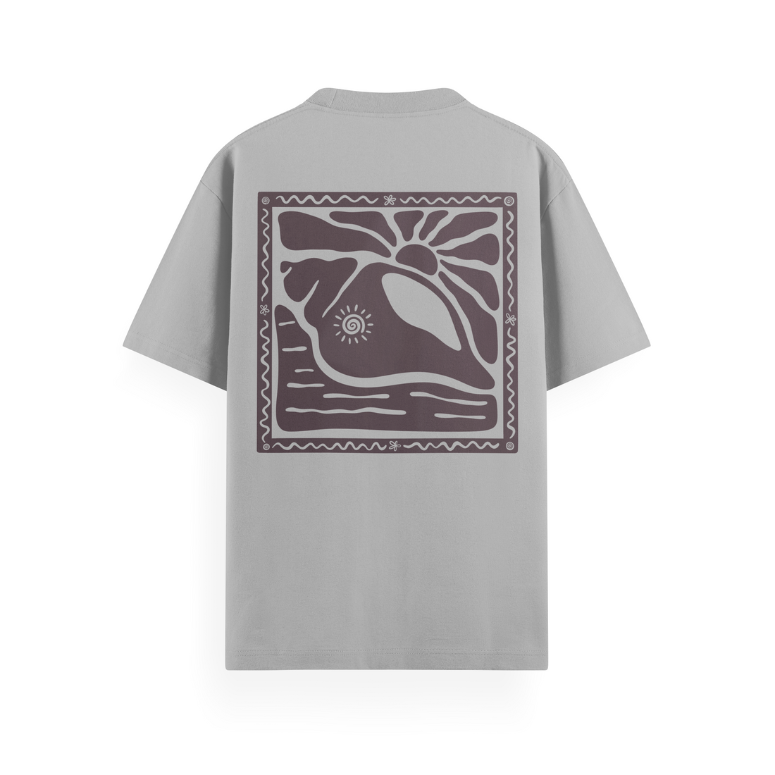 Sunny Seashell Basic T-Shirt