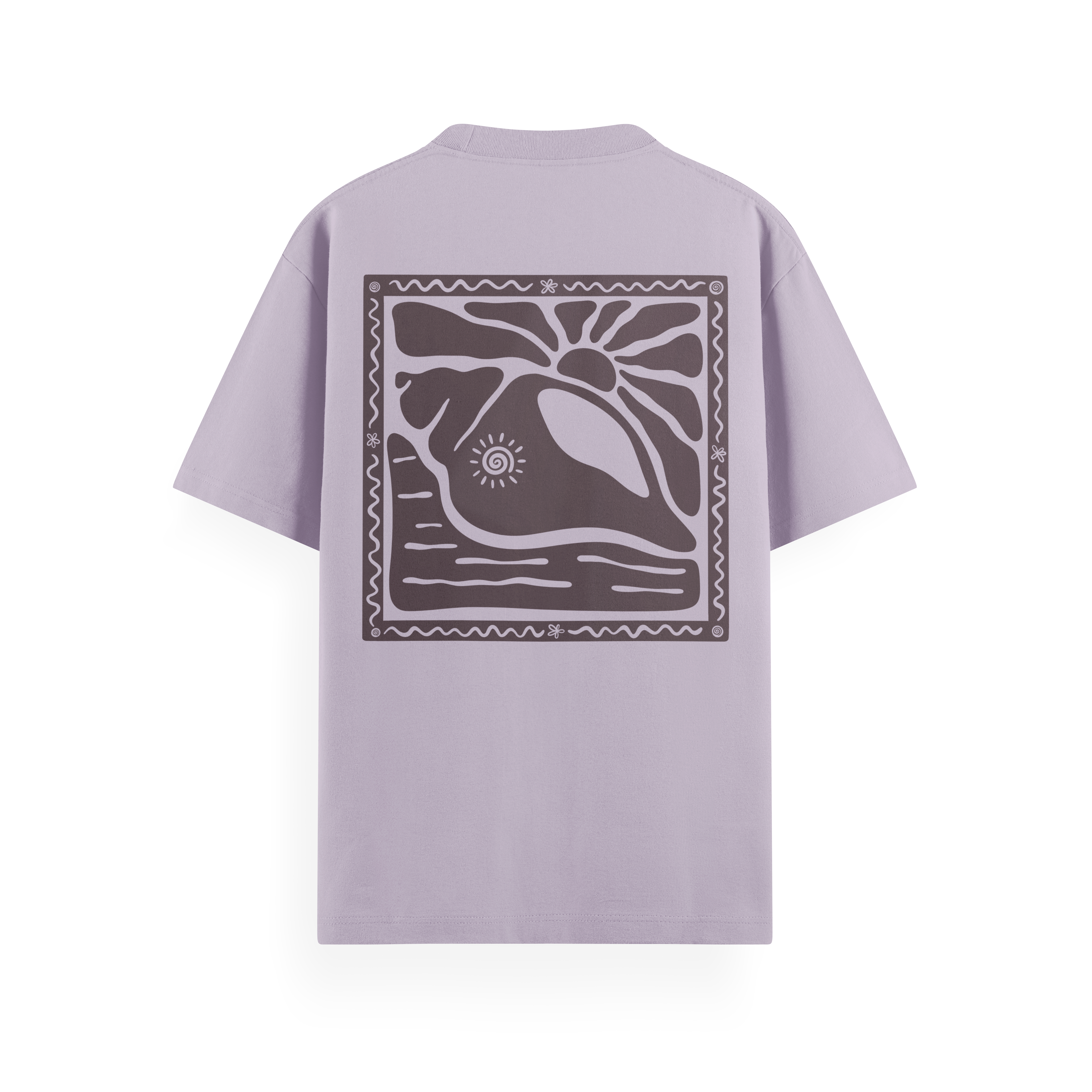 Sunny Seashell Basic T-Shirt