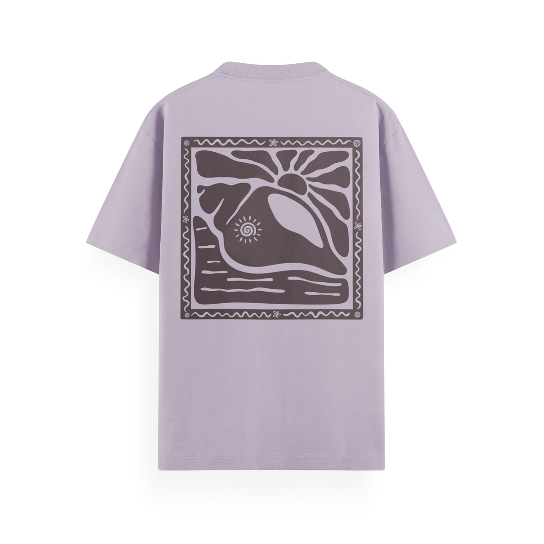Sunny Seashell Basic T-Shirt