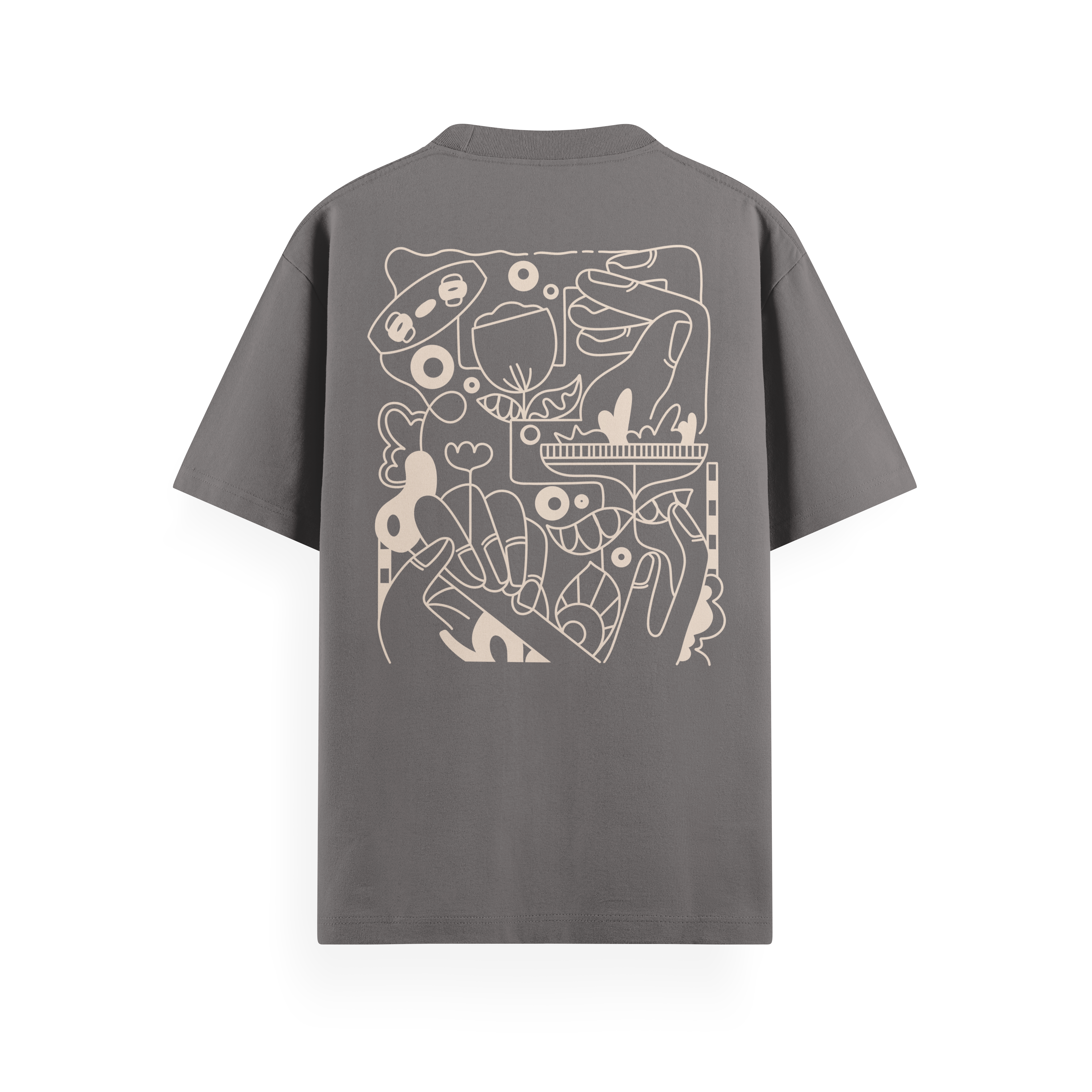 Kite Line Art T-Shirt Basic