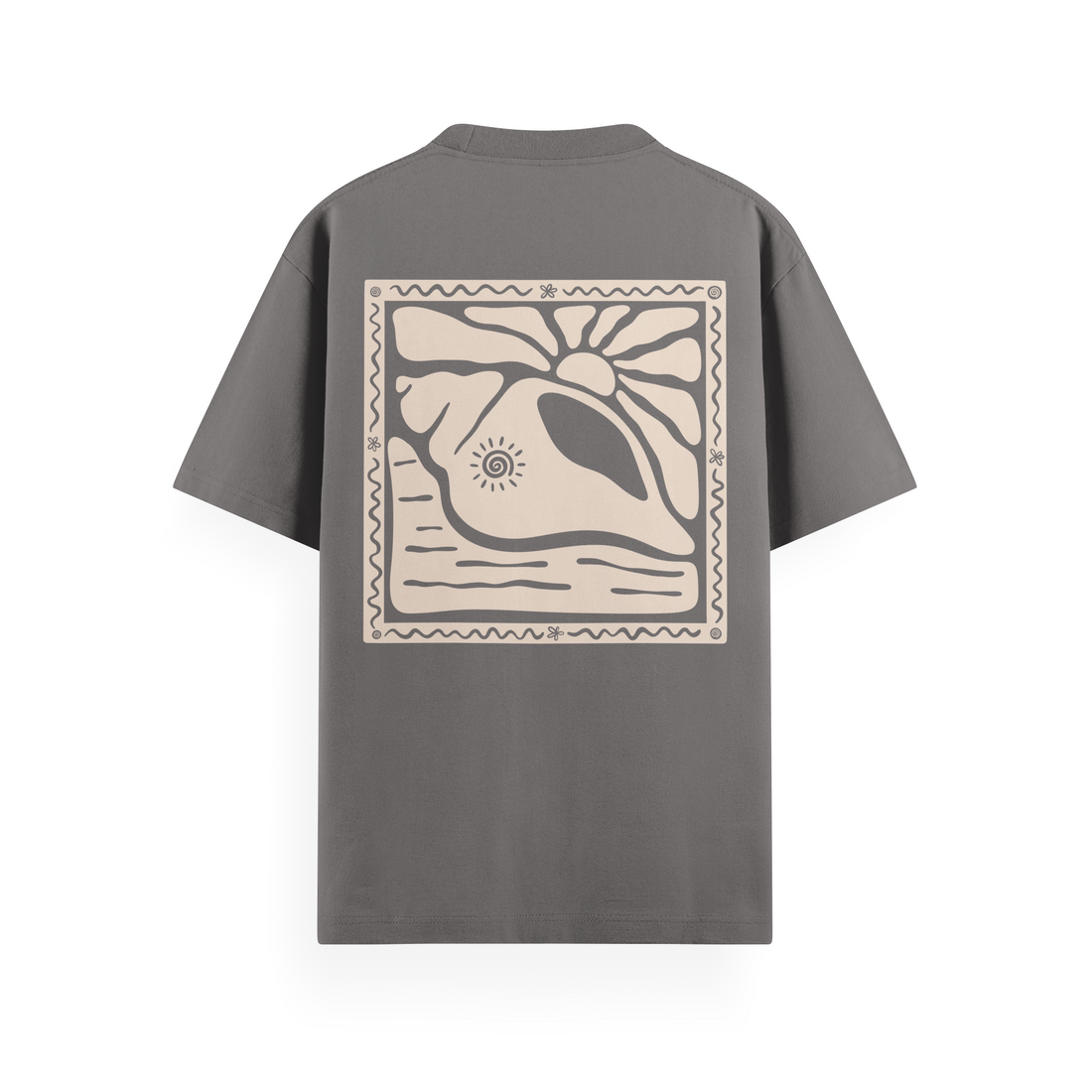 Sunny Seashell Basic T-Shirt