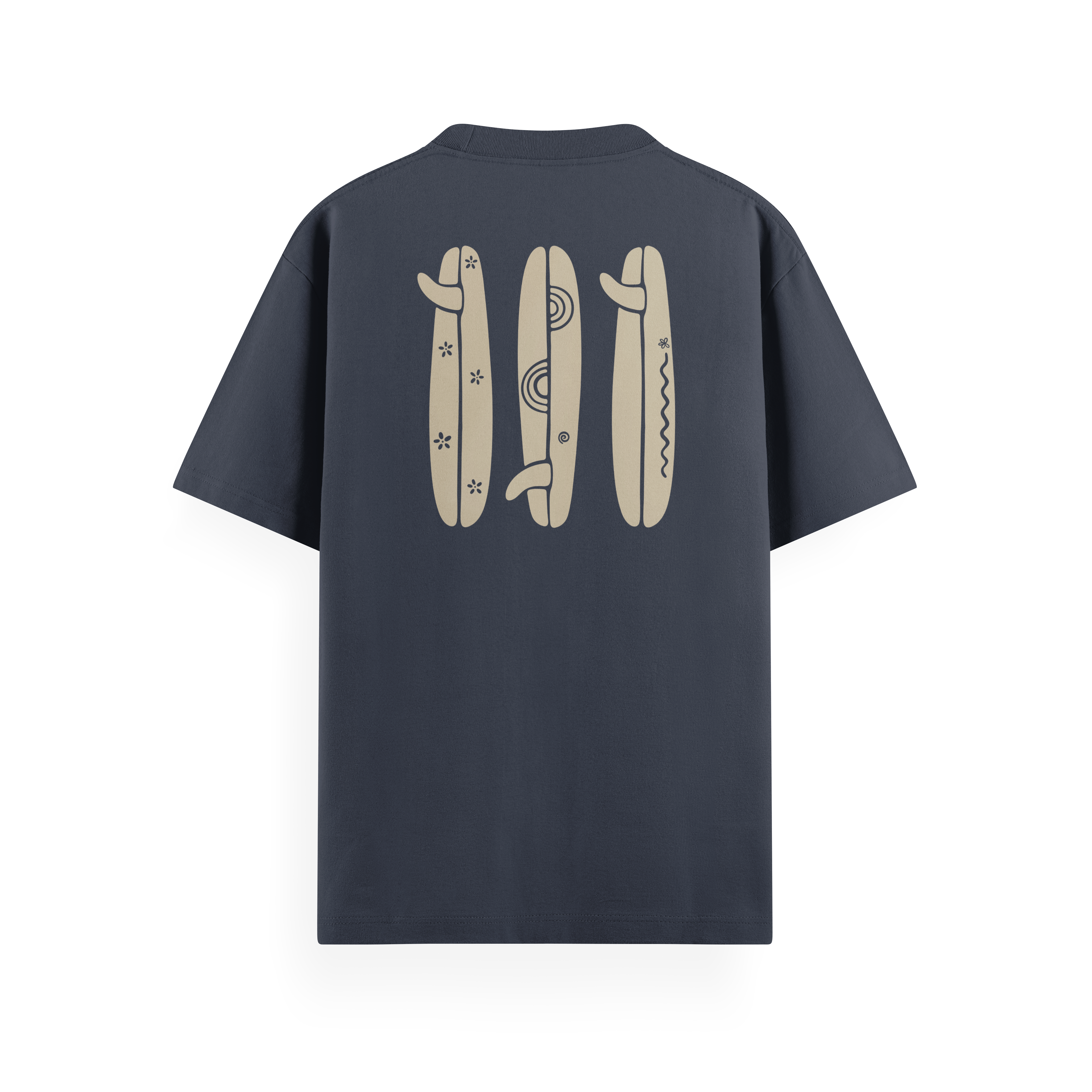 Boho Surfboard T-Shirt Basic