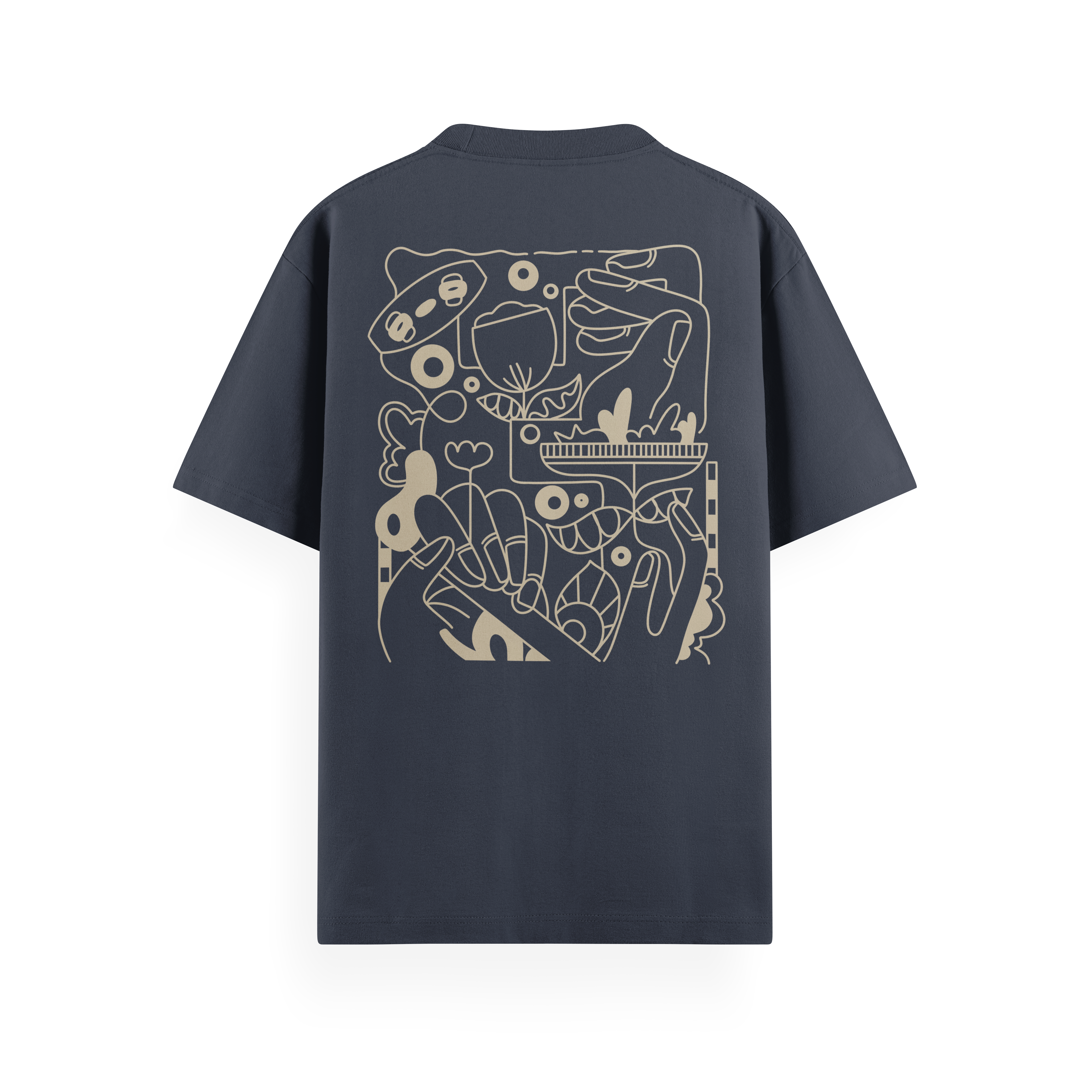Kite Line Art T-Shirt Basic