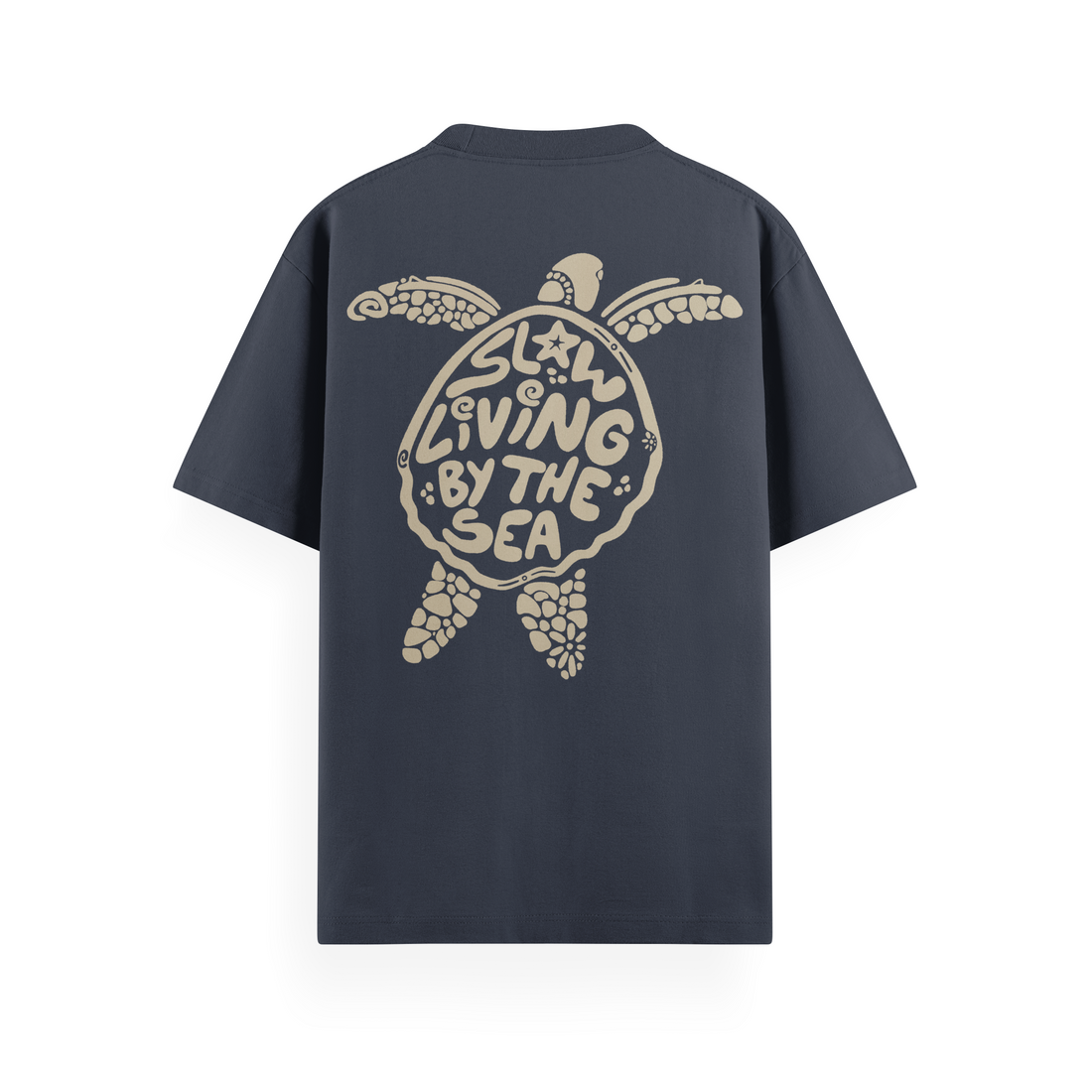 Slow Living By The Sea Basic T-Shirt