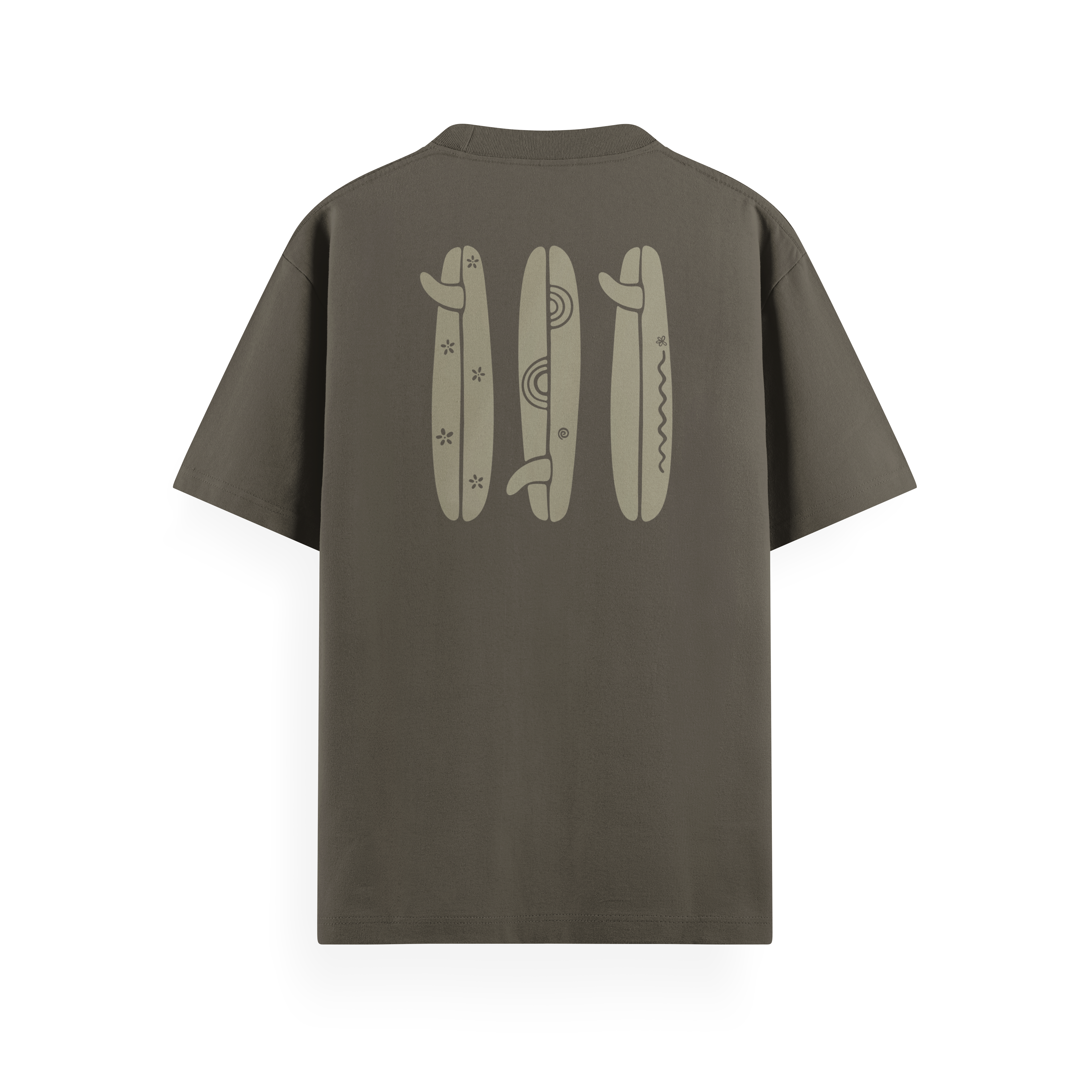 Boho Surfboard T-Shirt Basic