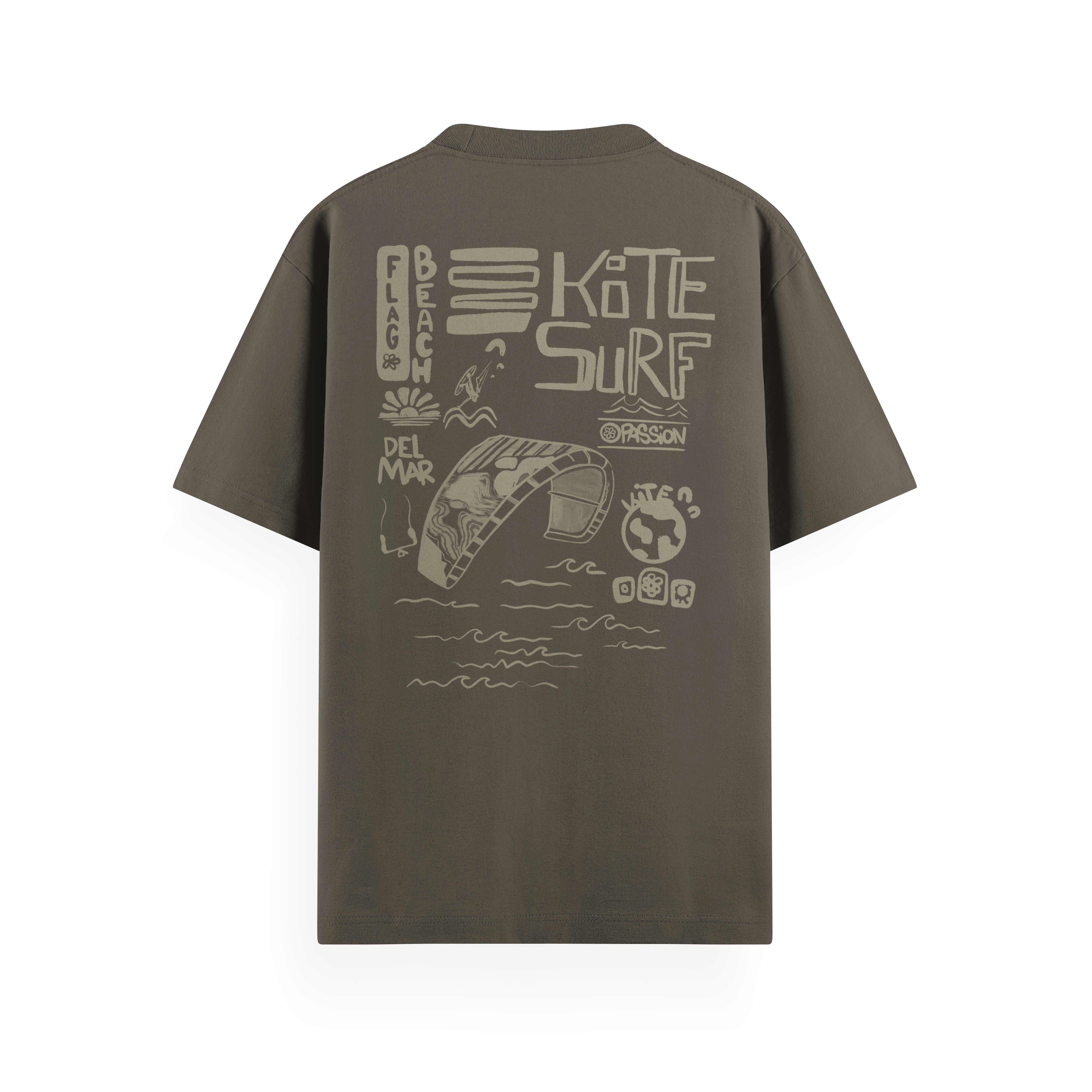 Flag Beach T-Shirt Basic