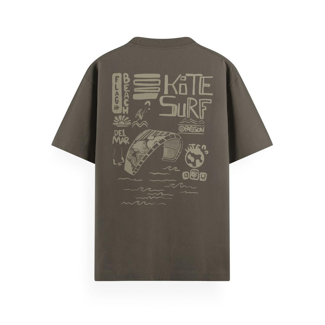Flag Beach T-Shirt Basic