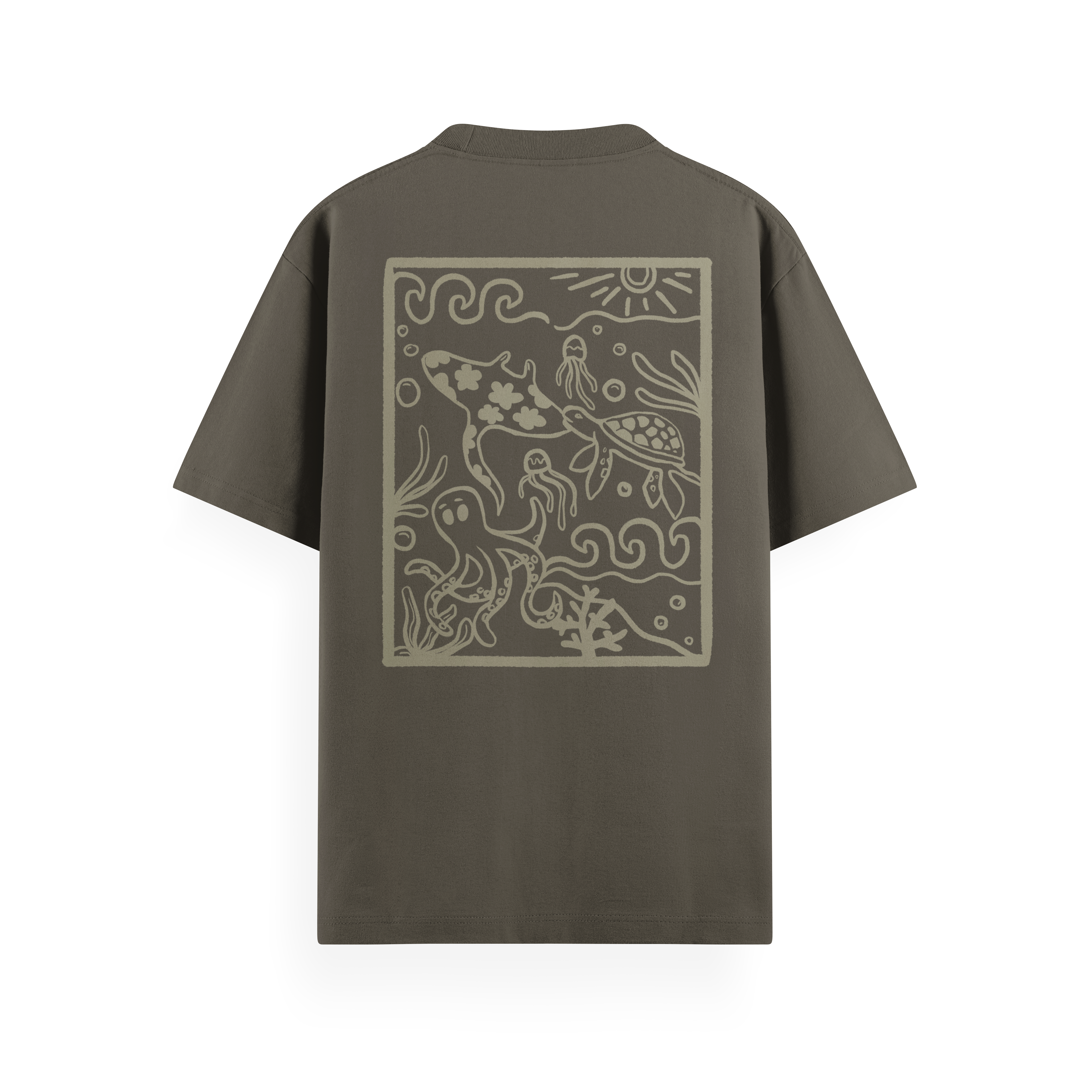 Ocean Creatures T-Shirt Basic