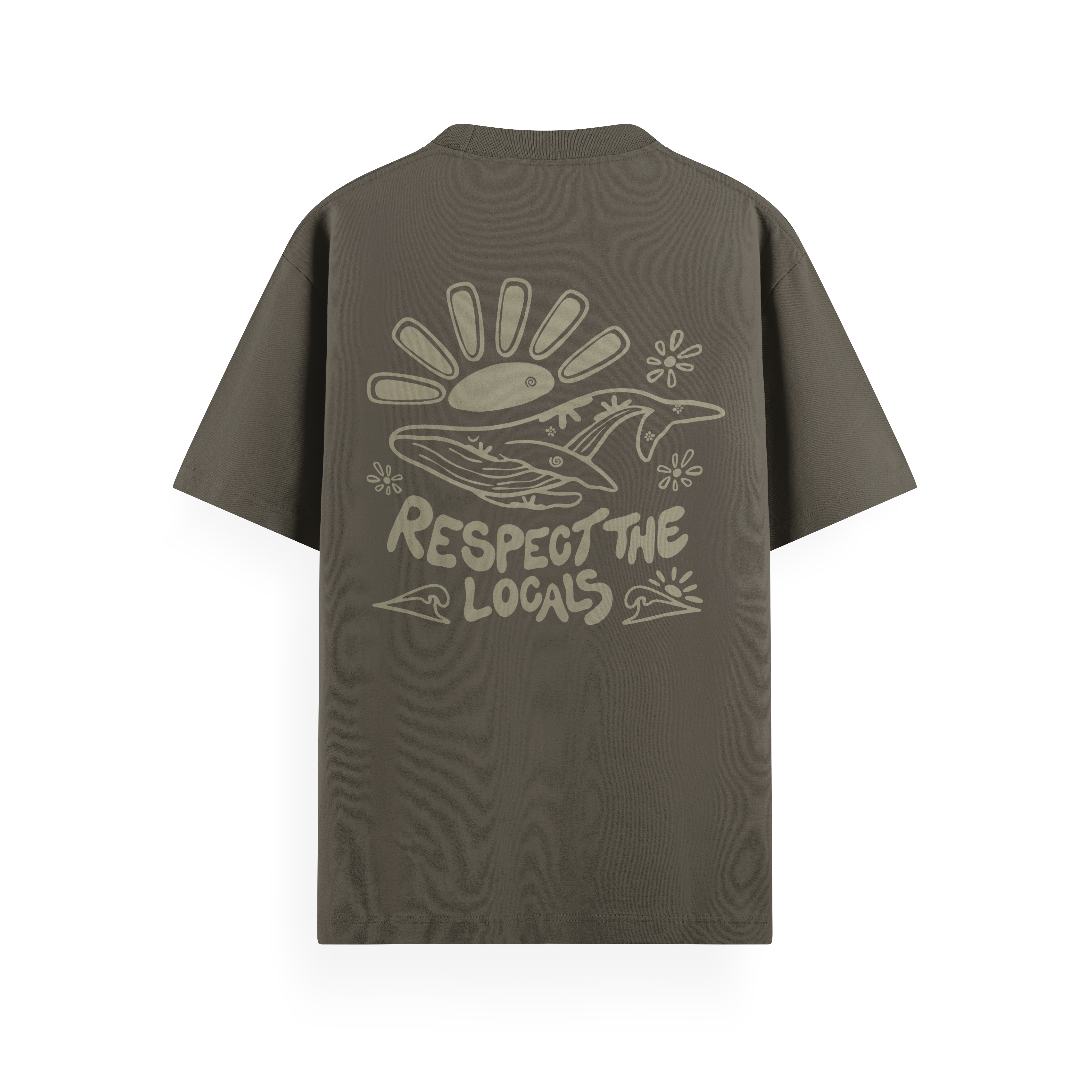 Respect The Locals T-Shirt Basic