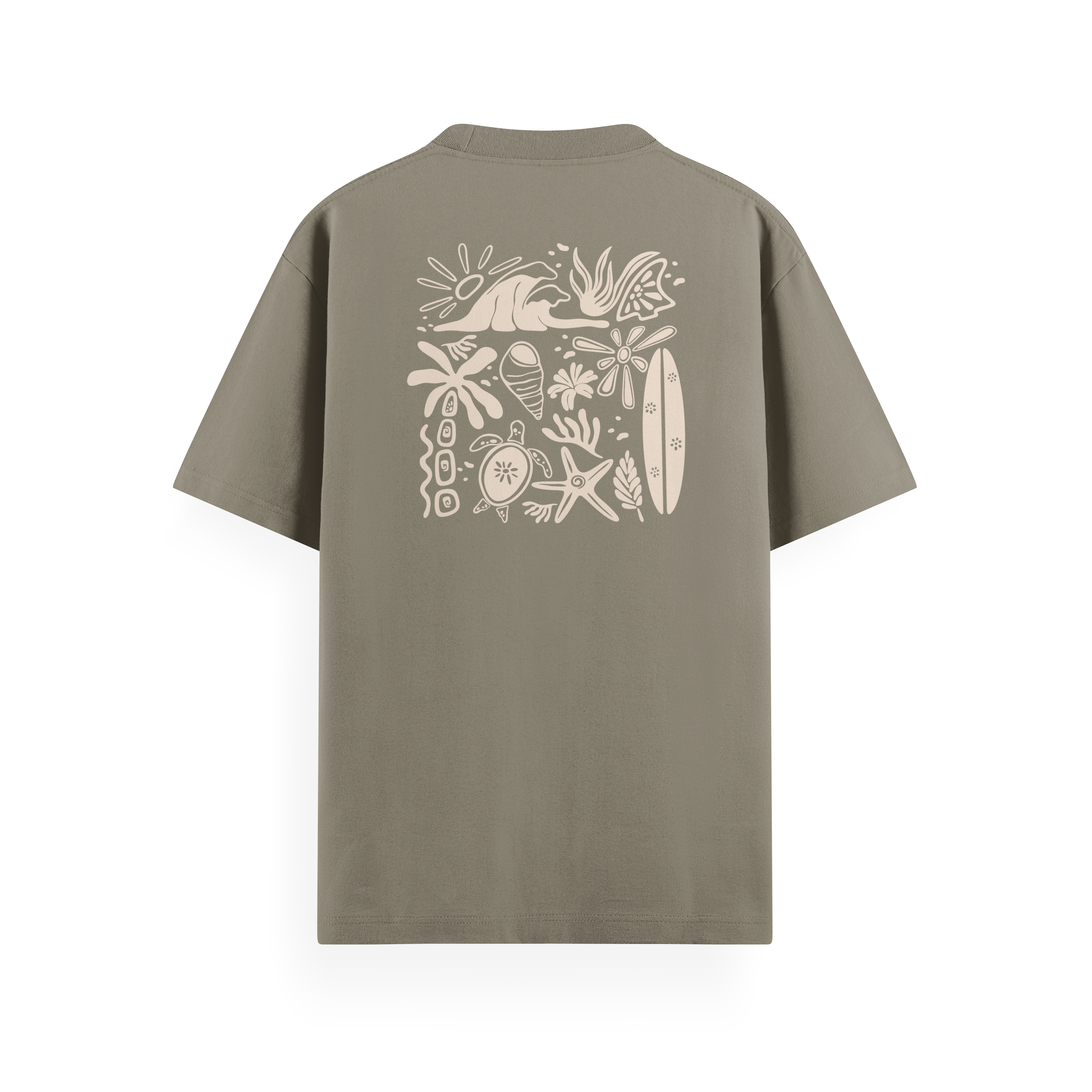 Beachy Vibes Basic T-Shirt
